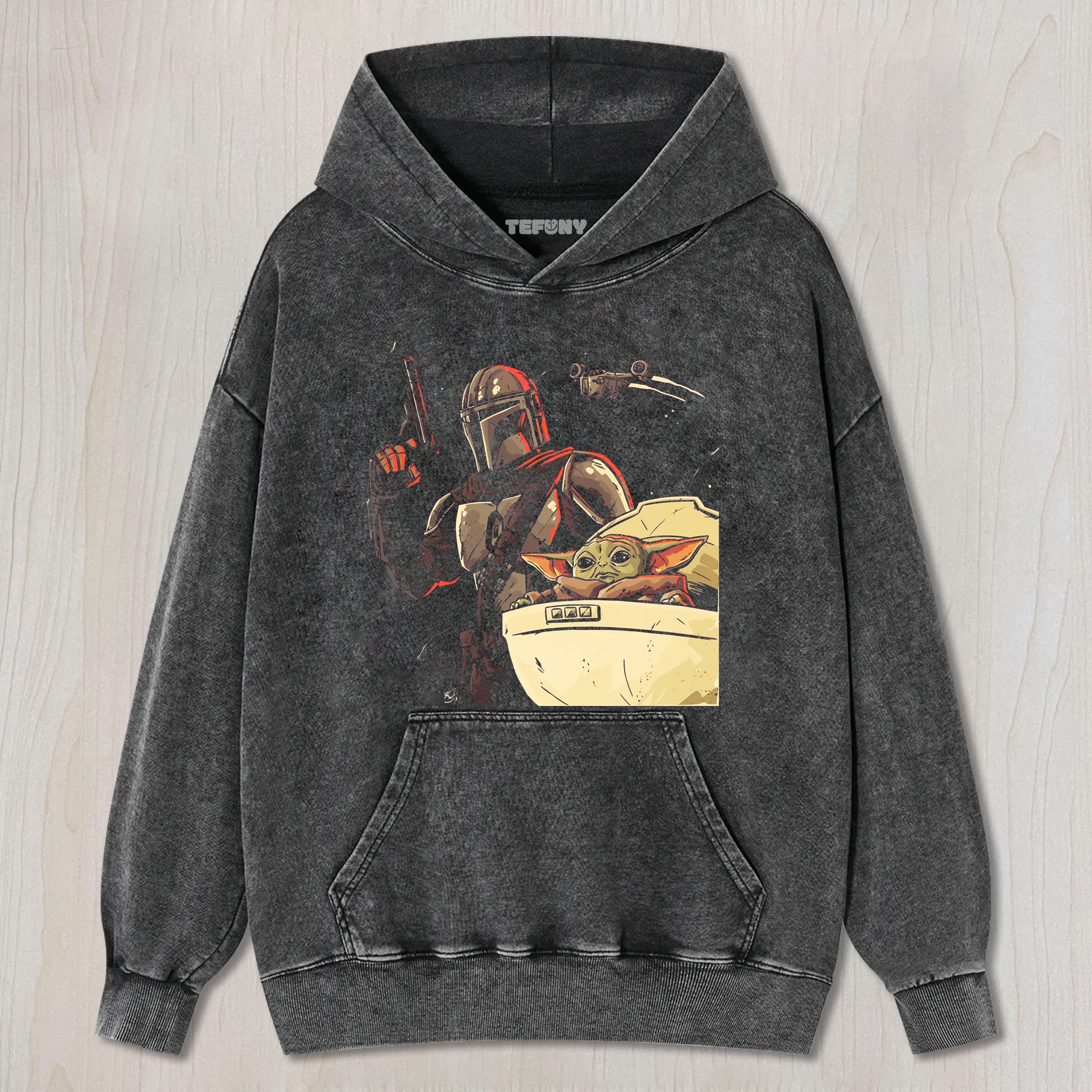 THE MANDALORIAN & GROGU9 UNISEX TEE, TANK TOP, LAYERED LS, SWEATSHIRT & HOODIE