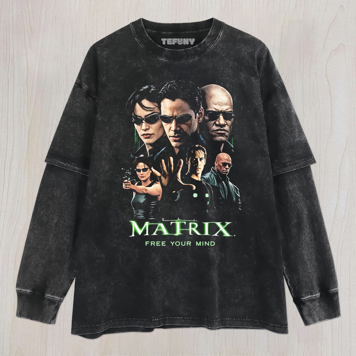 THE MATRIX V9 UNISEX TEE, TANK TOP, LAYERED LS, SWEATSHIRT & HOODIE