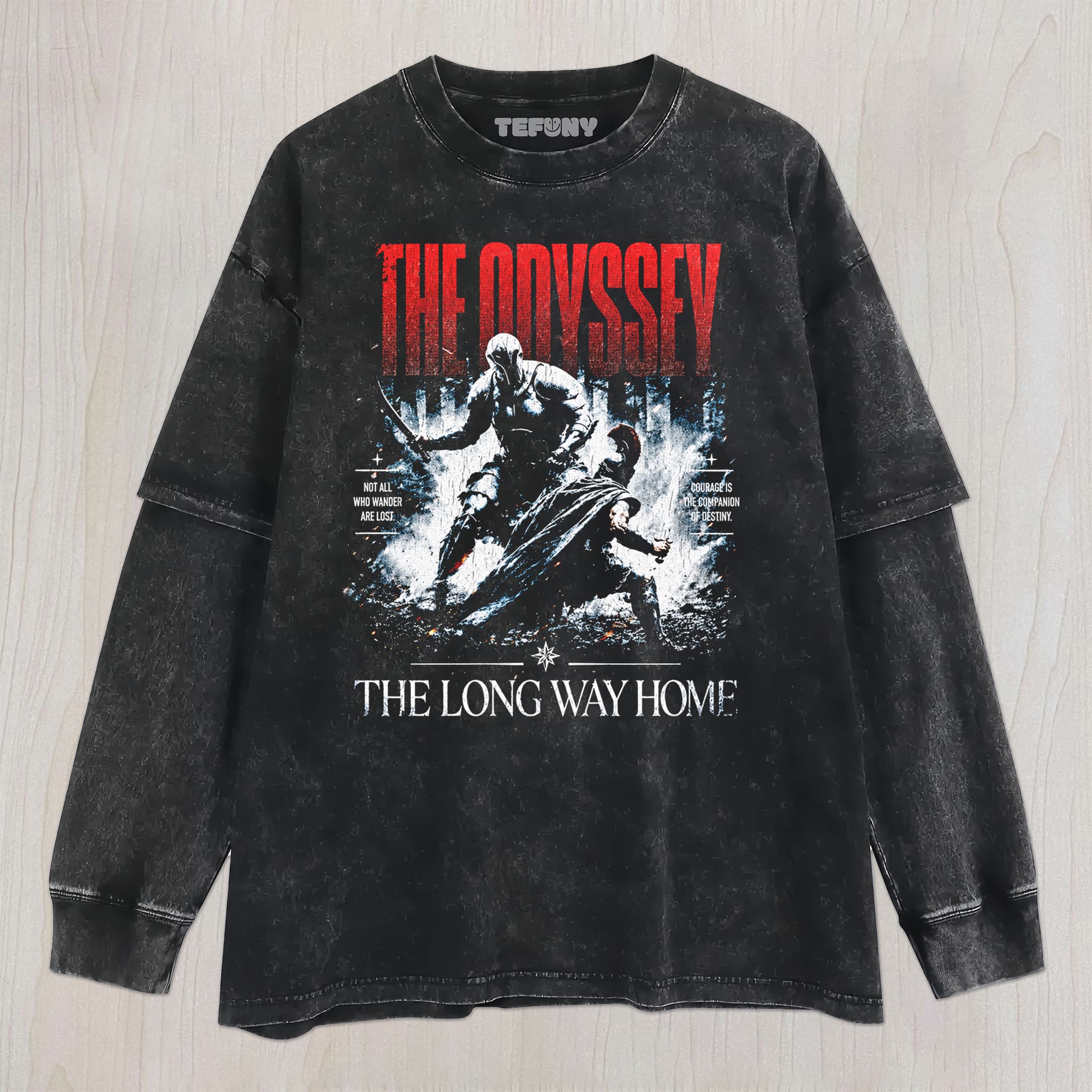 THE ODYSSEY V12 UNISEX TEE, TANK TOP, LAYERED LS, SWEATSHIRT & HOODIE