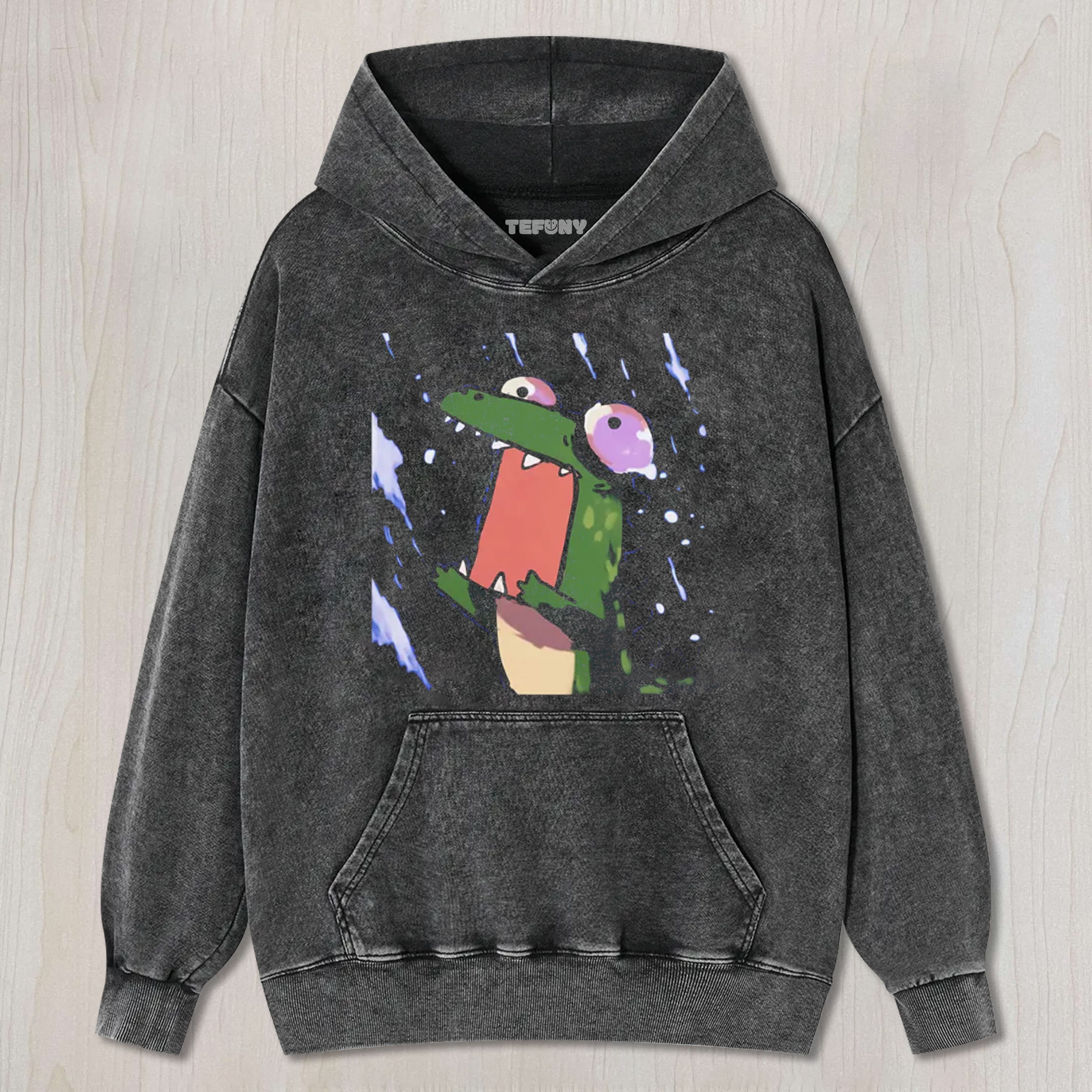 THE PANICKING CROCODILE UNISEX TEE, TANK TOP, LAYERED LS, SWEATSHIRT & HOODIE
