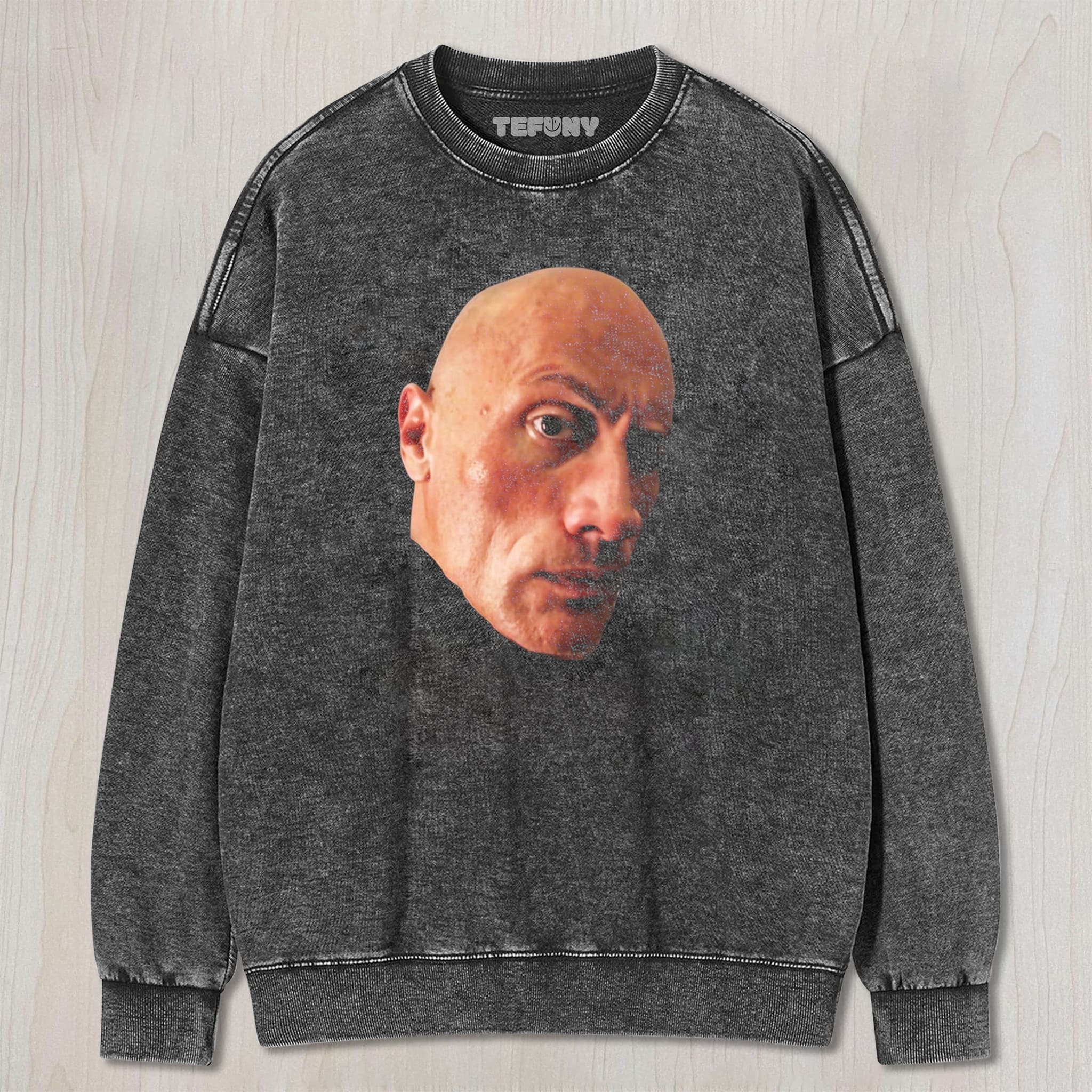 THE ROCK EYEBROW RAISE FACE MEME UNISEX TEE, TANK TOP, LAYERED LS, SWEATSHIRT & HOODIE