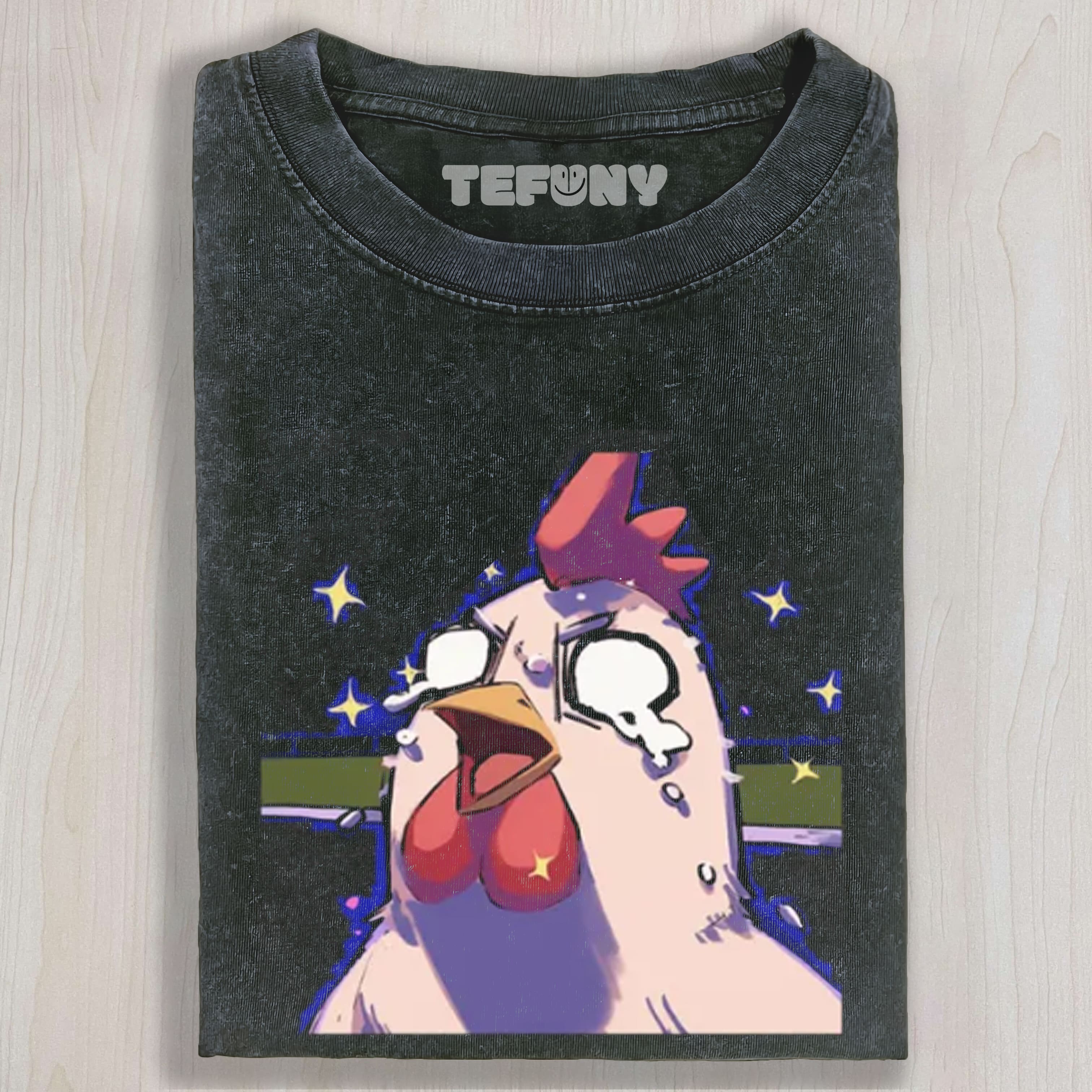 THE SCREAMING CHICKEN UNISEX TEE, TANK TOP, LAYERED LS, SWEATSHIRT & HOODIE