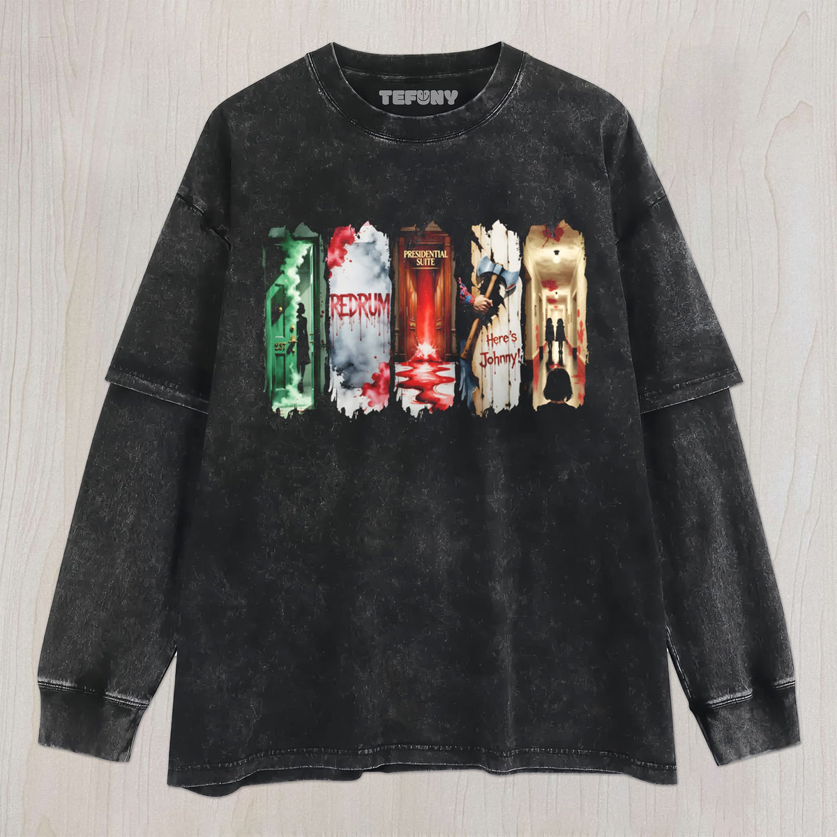 THE SHINING V4 UNISEX TEE, TANK TOP, LAYERED LS, SWEATSHIRT & HOODIE