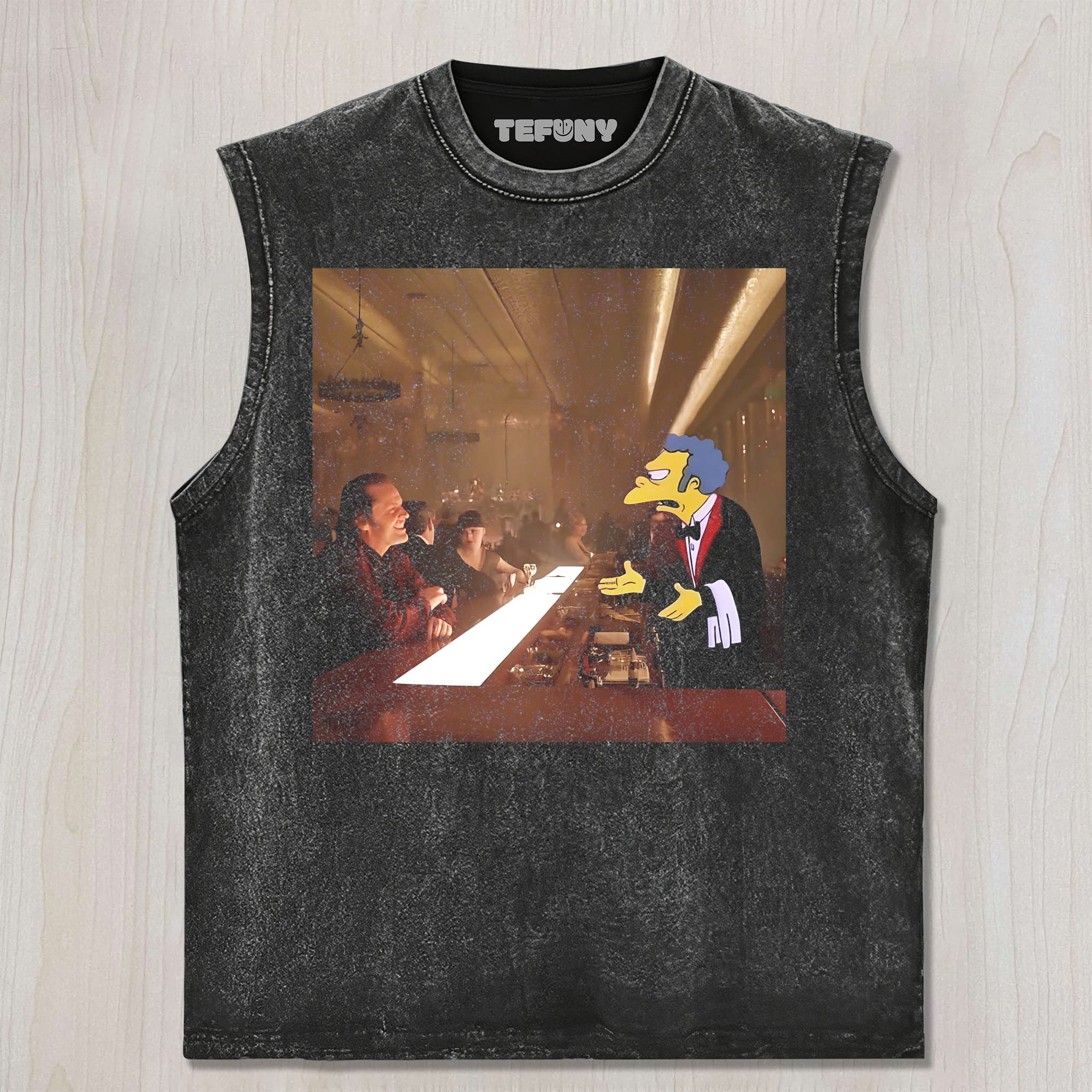 THE SIMPSONS AND THE SHINING UNISEX TEE, TANK TOP, LAYERED LS, SWEATSHIRT & HOODIE
