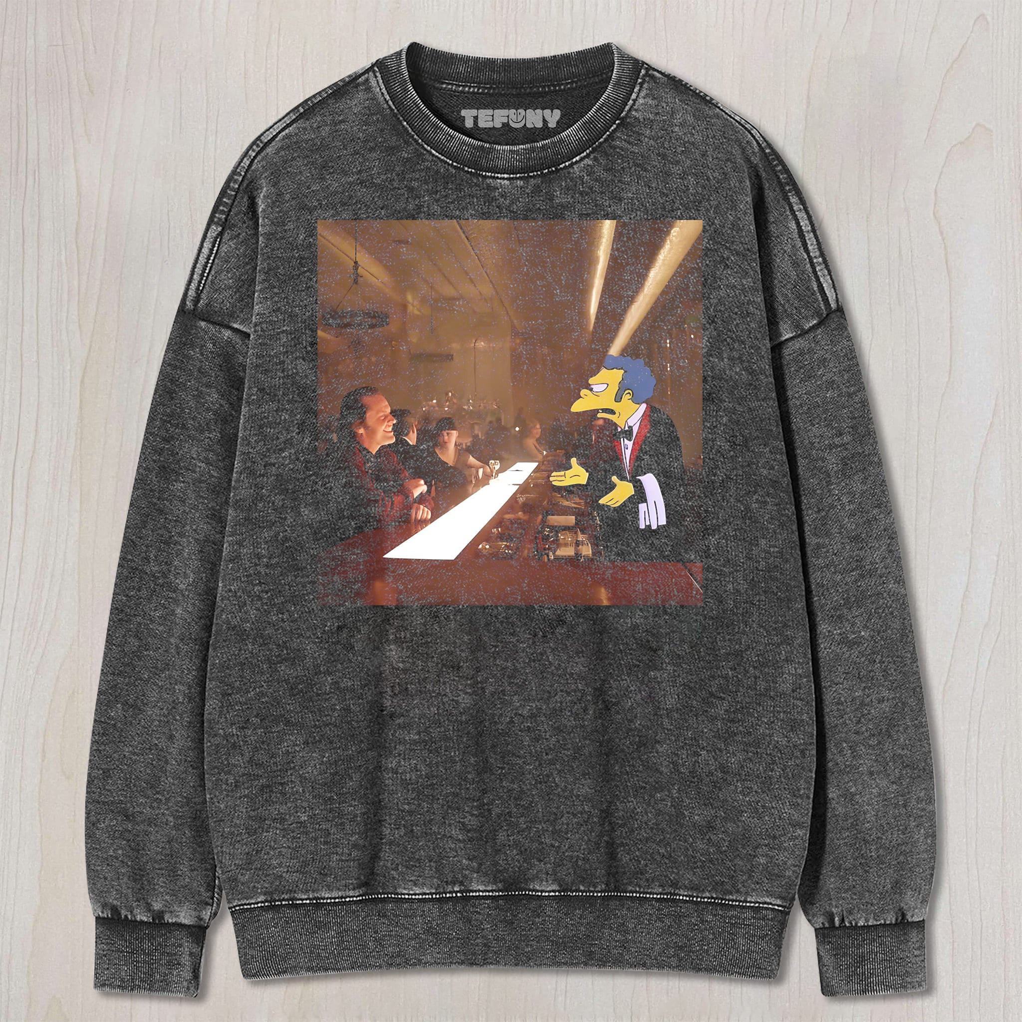 THE SIMPSONS AND THE SHINING UNISEX TEE, TANK TOP, LAYERED LS, SWEATSHIRT & HOODIE