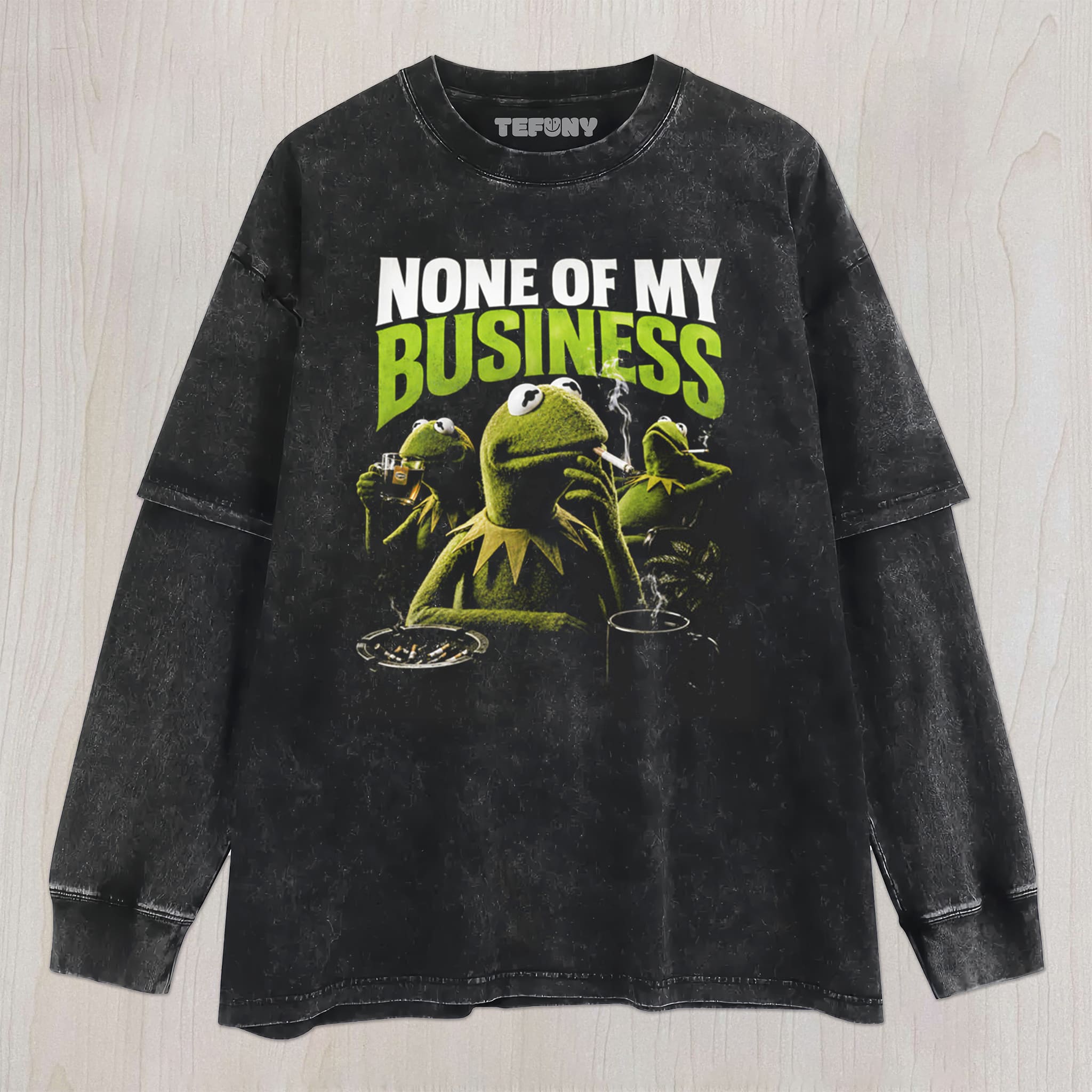 THE SMOKING FROG UNISEX TEE, TANK TOP, LAYERED LS, SWEATSHIRT & HOODIE