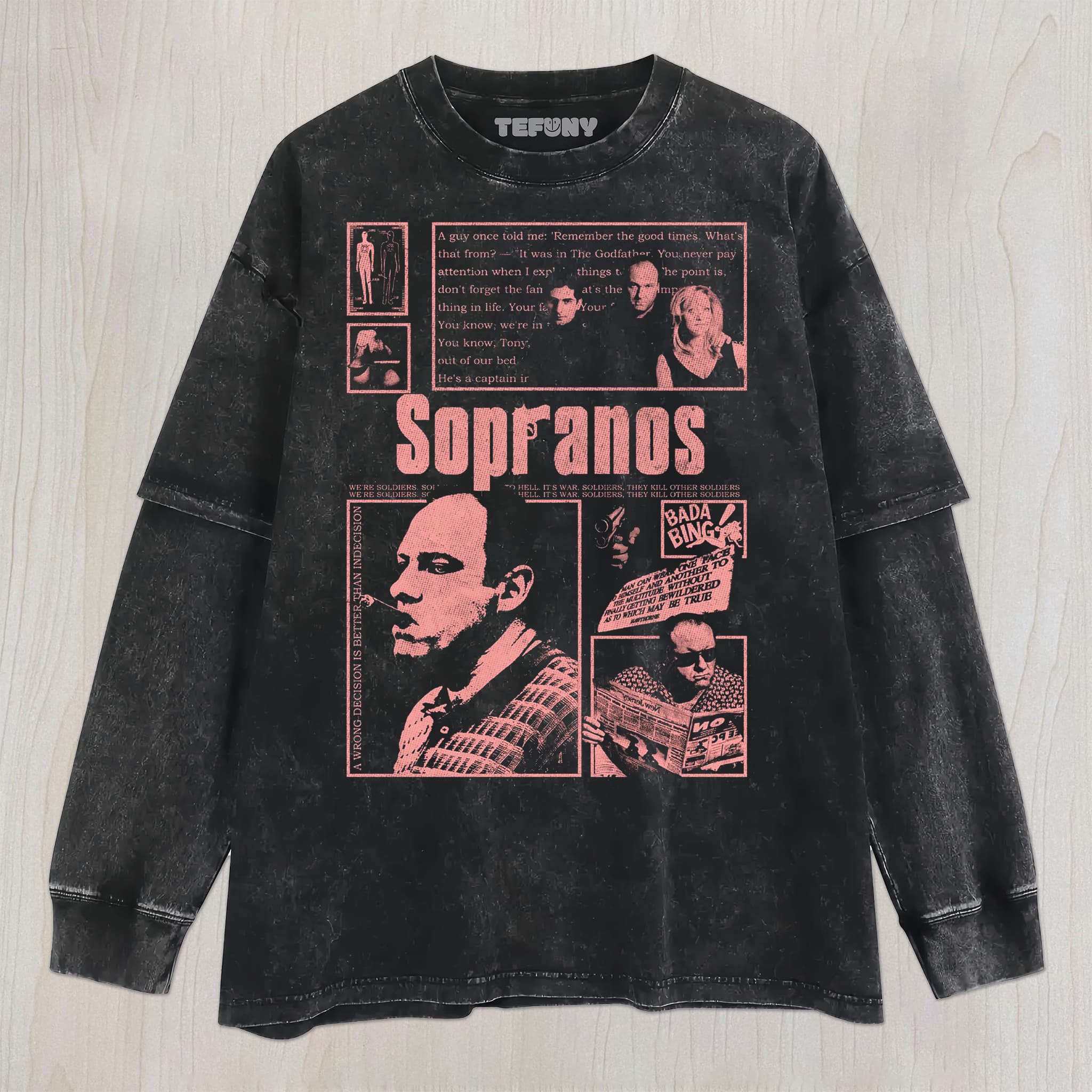 THE SOP. V1 UNISEX TEE, TANK TOP, LAYERED LS, SWEATSHIRT & HOODIE
