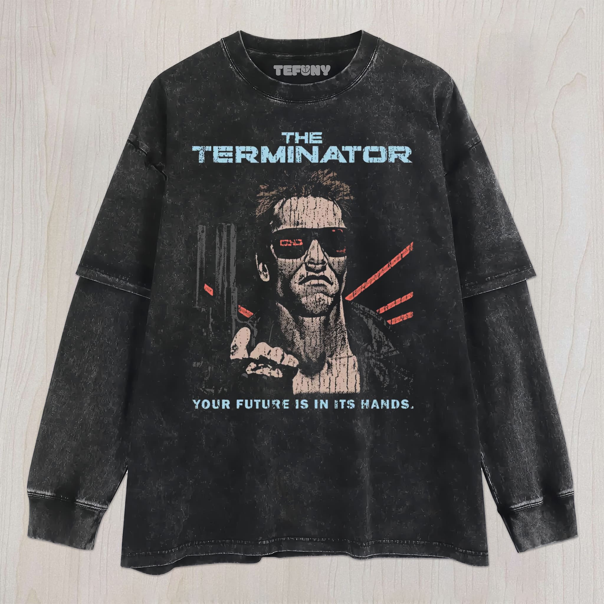 THE TERMINATOR UNISEX TEE, TANK TOP, LAYERED LS, SWEATSHIRT & HOODIE