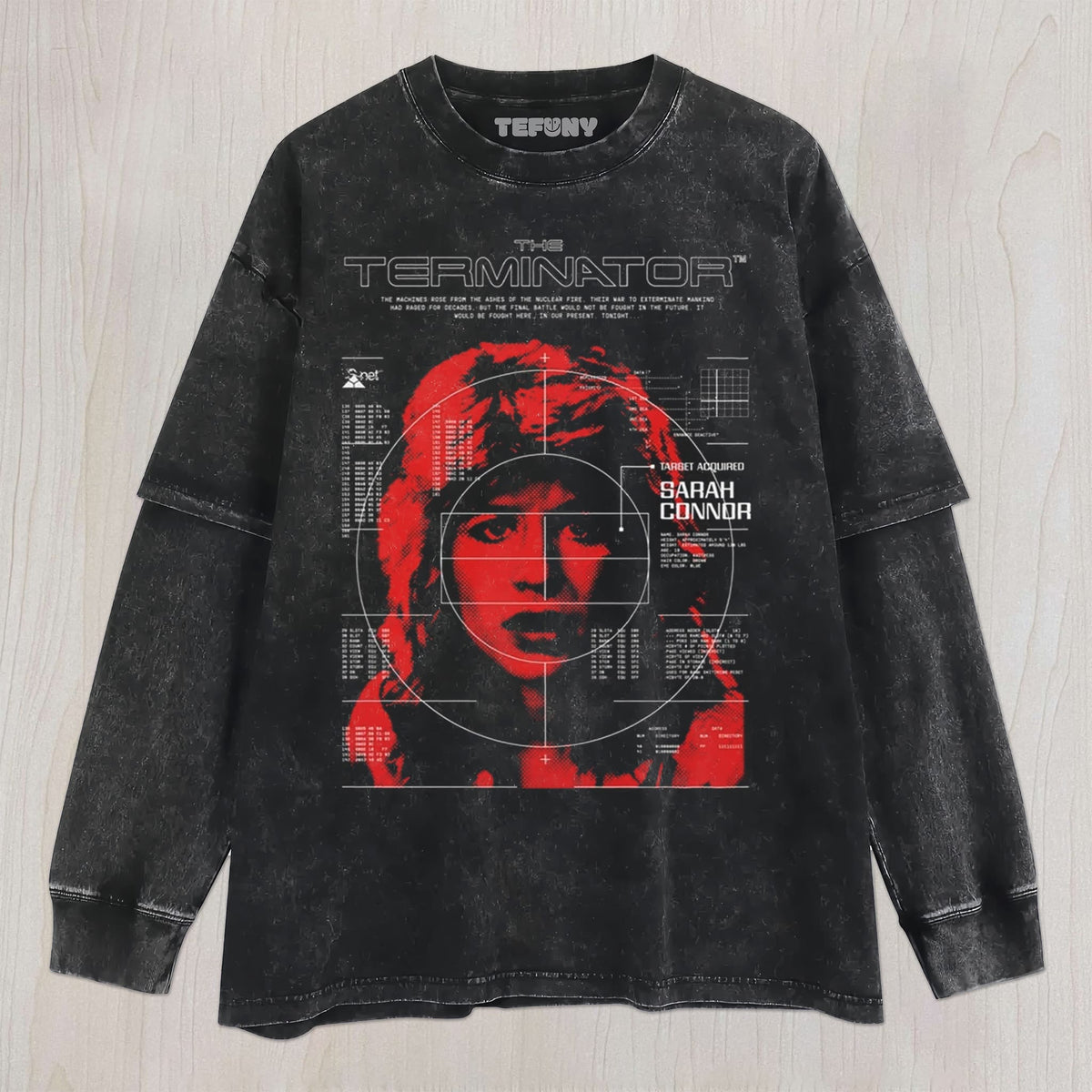 THE TERMINATOR V5 UNISEX TEE, TANK TOP, LAYERED LS, SWEATSHIRT & HOODIE