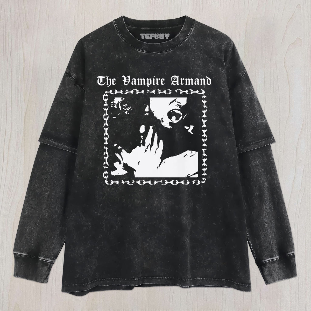 THE VAMPIRE ARMAND IWTV T-SHIRT UNISEX TEE, TANK TOP, LAYERED LS, SWEATSHIRT & HOODIE