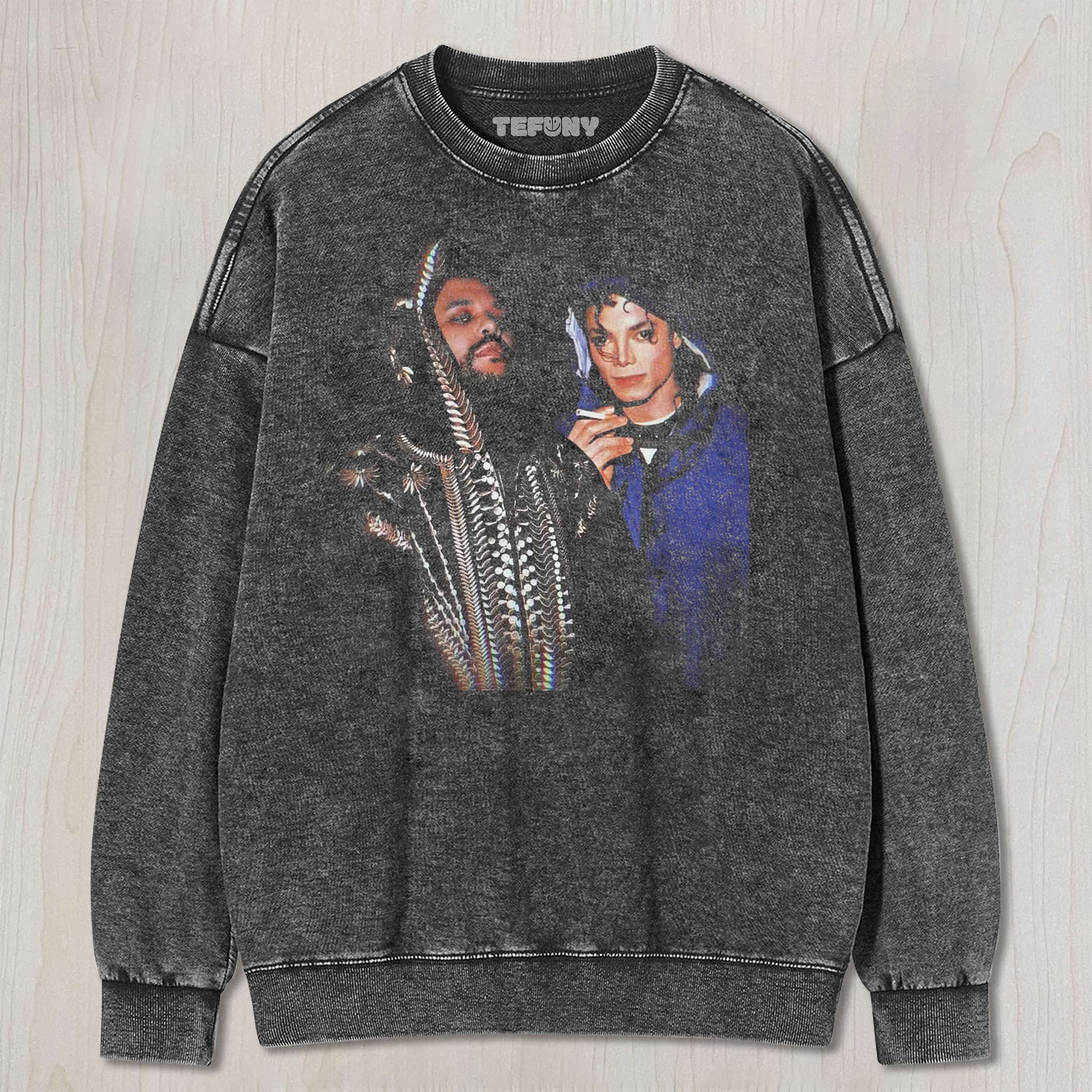 THE WEEKND & MJ UNISEX TEE, TANK TOP, LAYERED LS, SWEATSHIRT & HOODIE