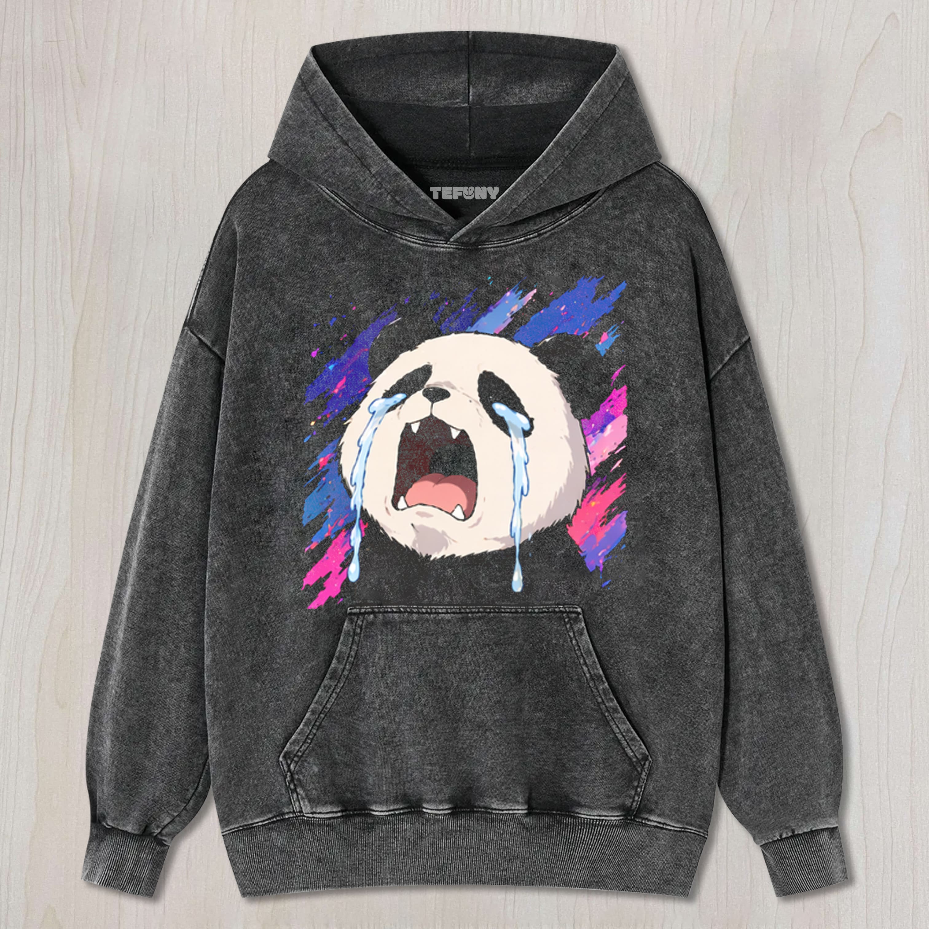 THE WEEPING PANDA UNISEX TEE, TANK TOP, LAYERED LS, SWEATSHIRT & HOODIE
