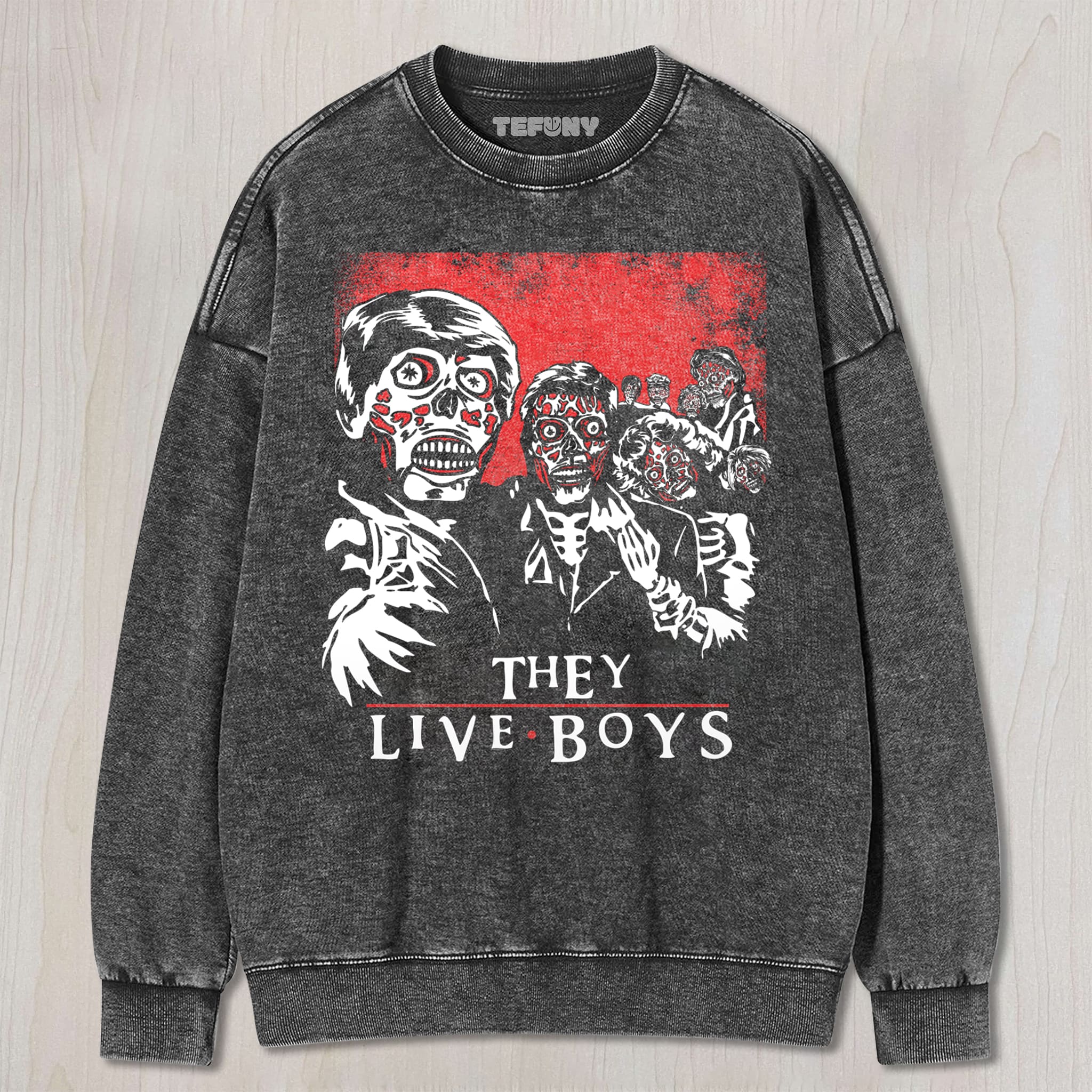 THEY LIVE BOYS UNISEX TEE, TANK TOP, LAYERED LS, SWEATSHIRT & HOODIE