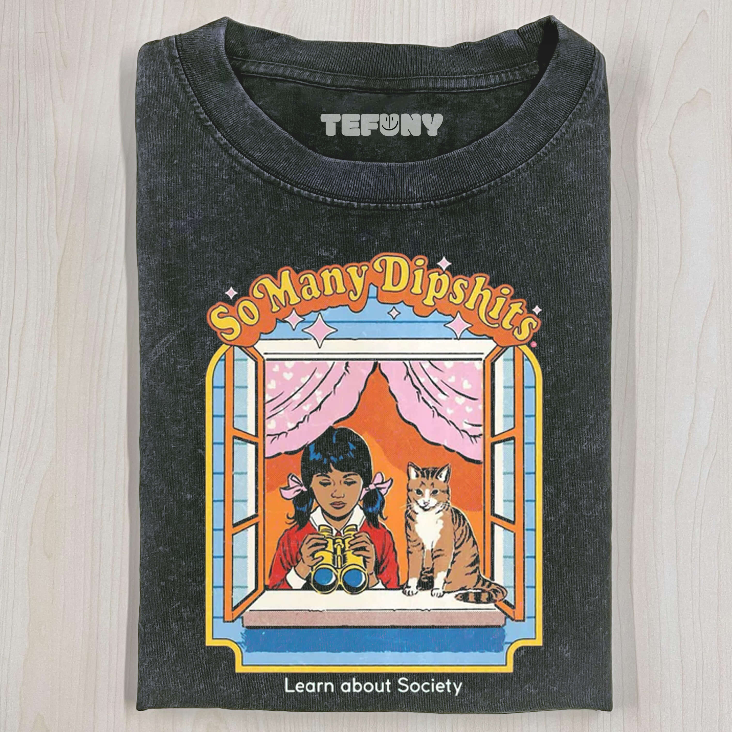 THEY'RE ABSOLUTELY EVERYWHERE KITTY T-SHIRTS 
