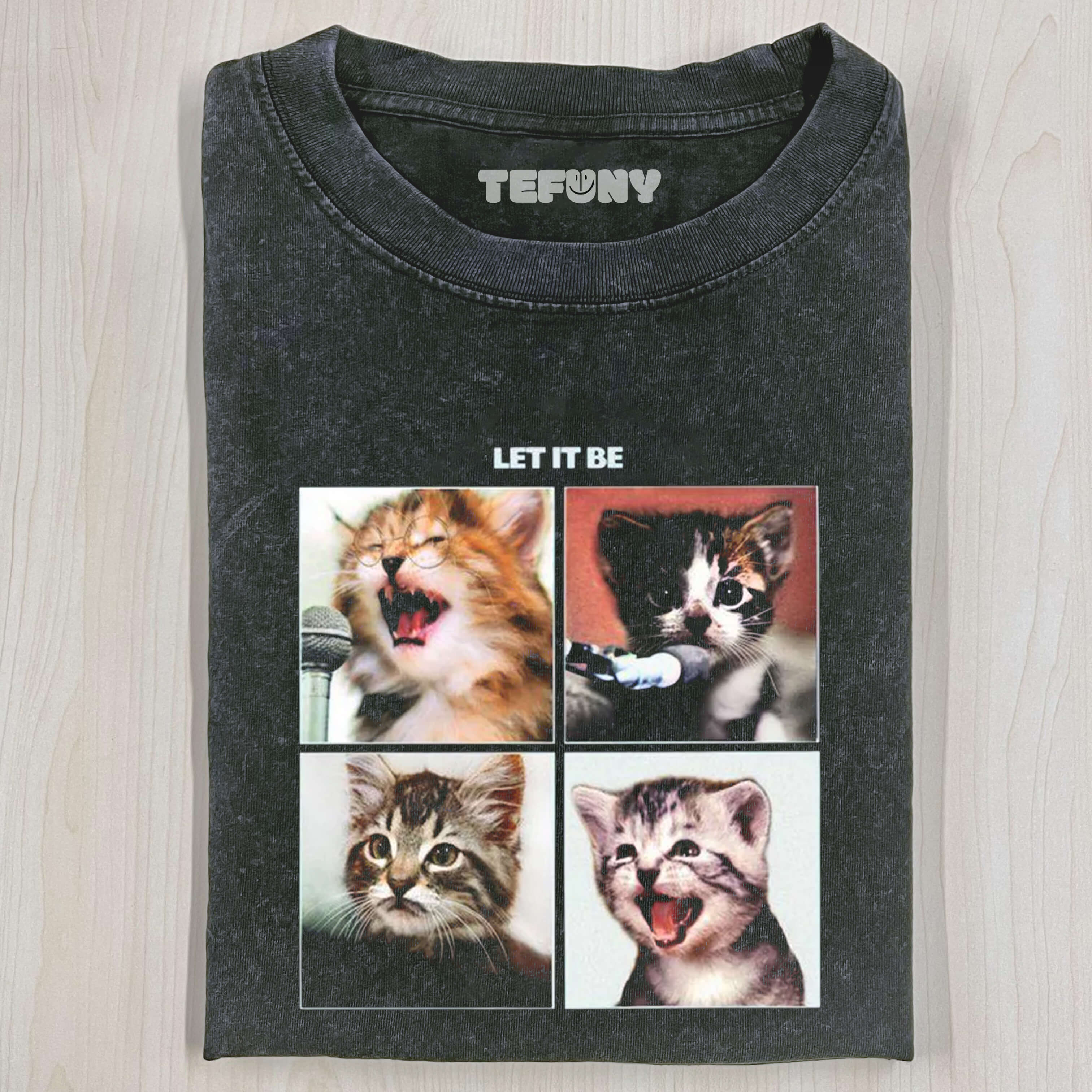 THE BEATLES CAT TEE