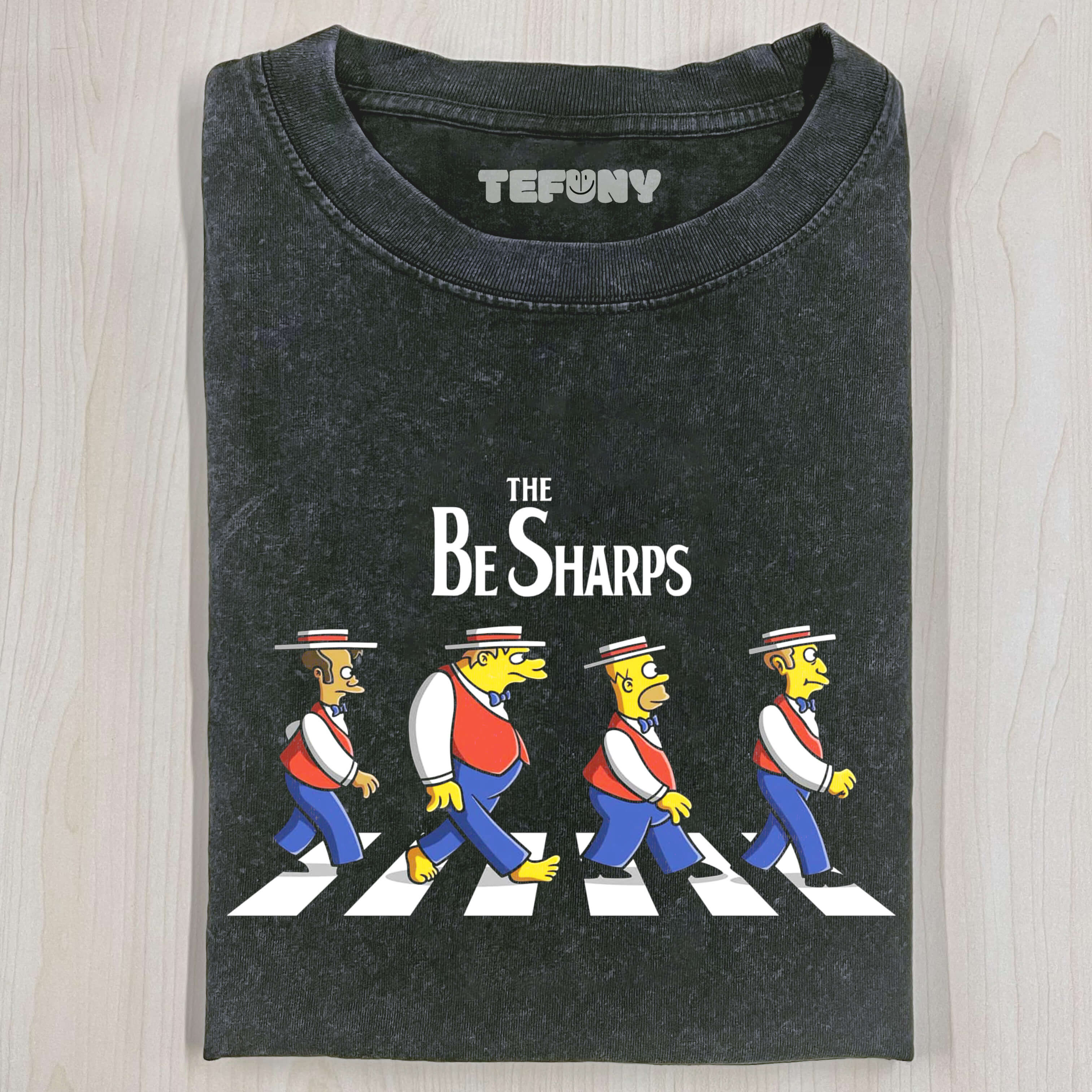 THE BE SHARPS CROSSING THE ROAD T-SHIRT