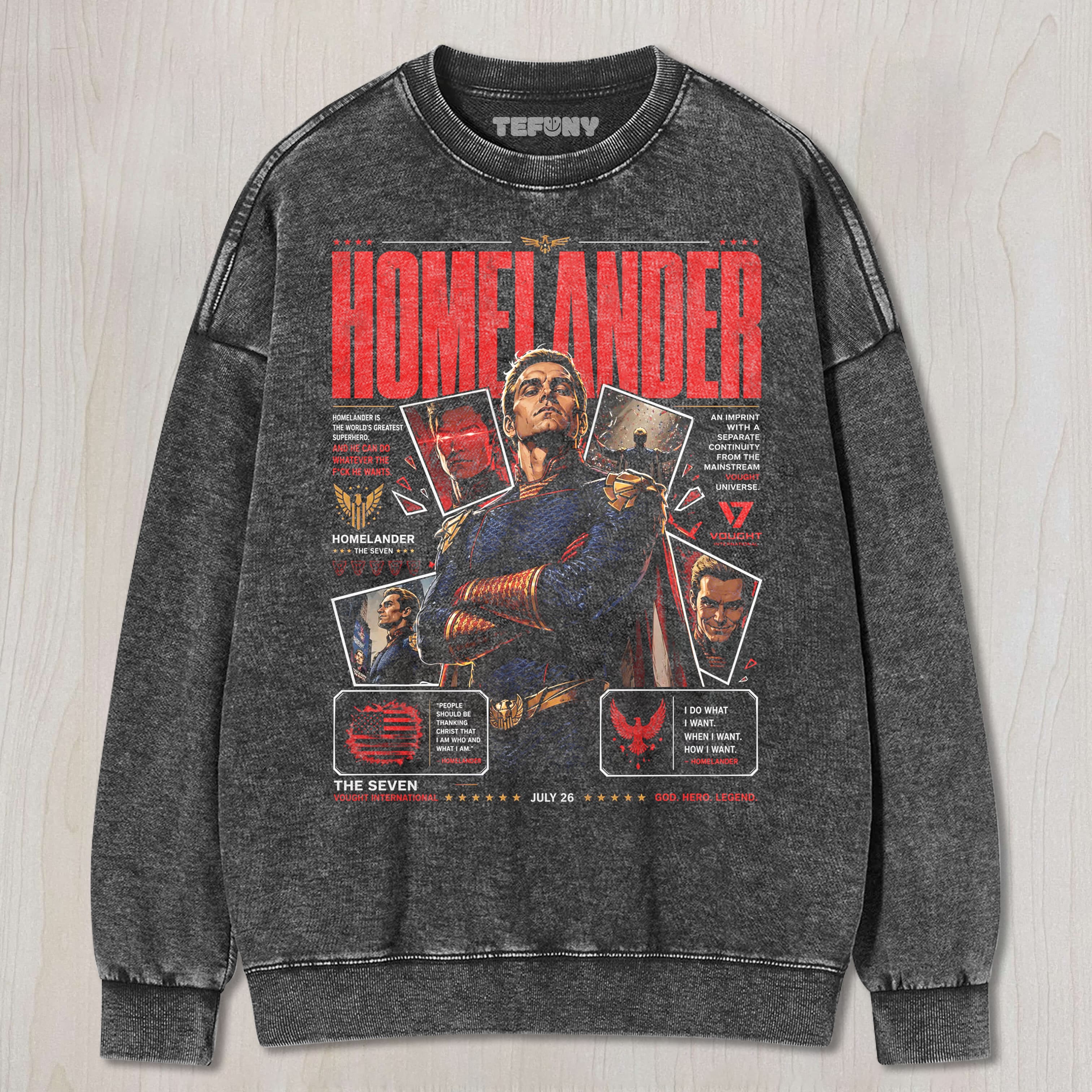 THE BOYS HOMELANDER UNISEX TEE, TANK TOP, LAYERED LS, SWEATSHIRT & HOODIE