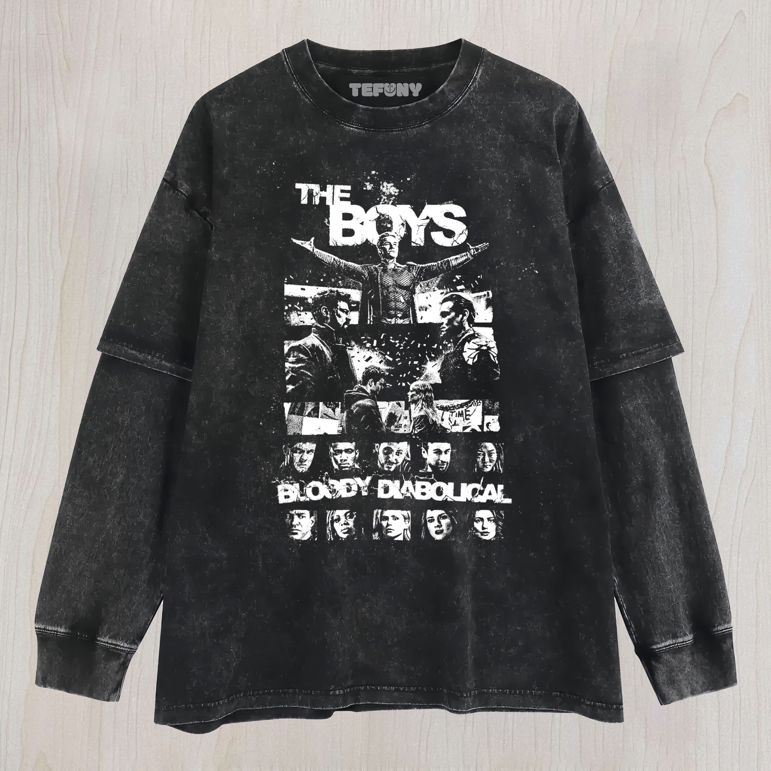 THE BOYS LAYERED LONG SLEEVE