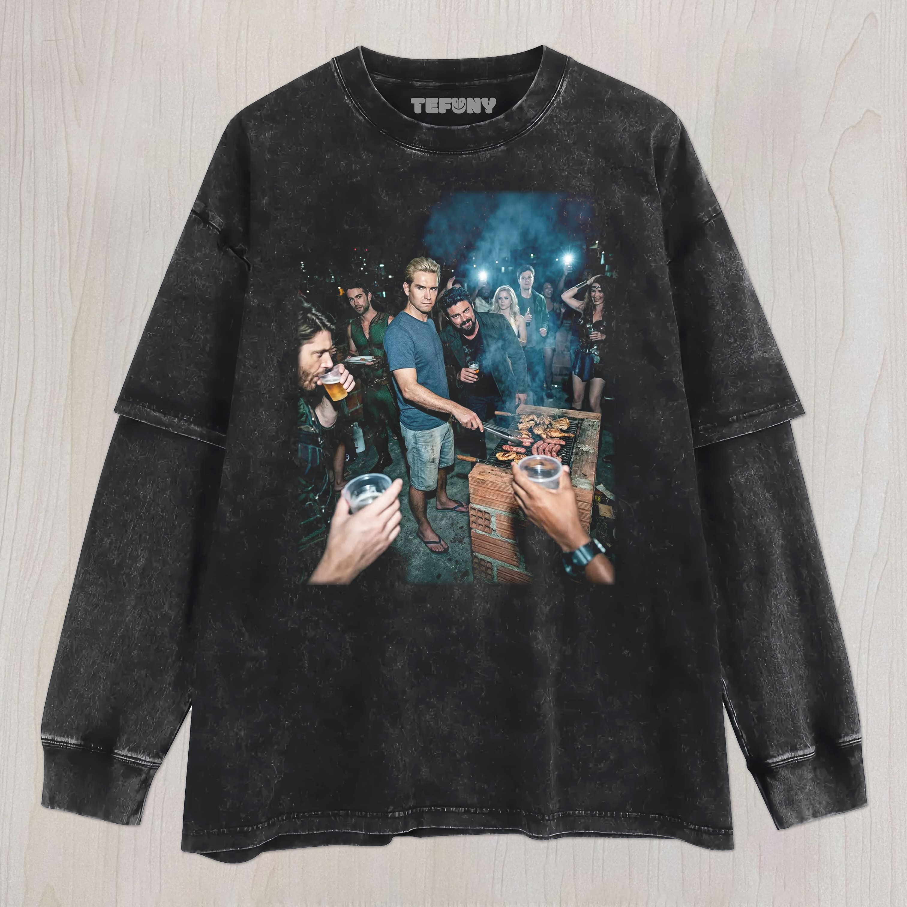 THE BOYS V5 UNISEX TEE, TANK TOP, LAYERED LS, SWEATSHIRT & HOODIE