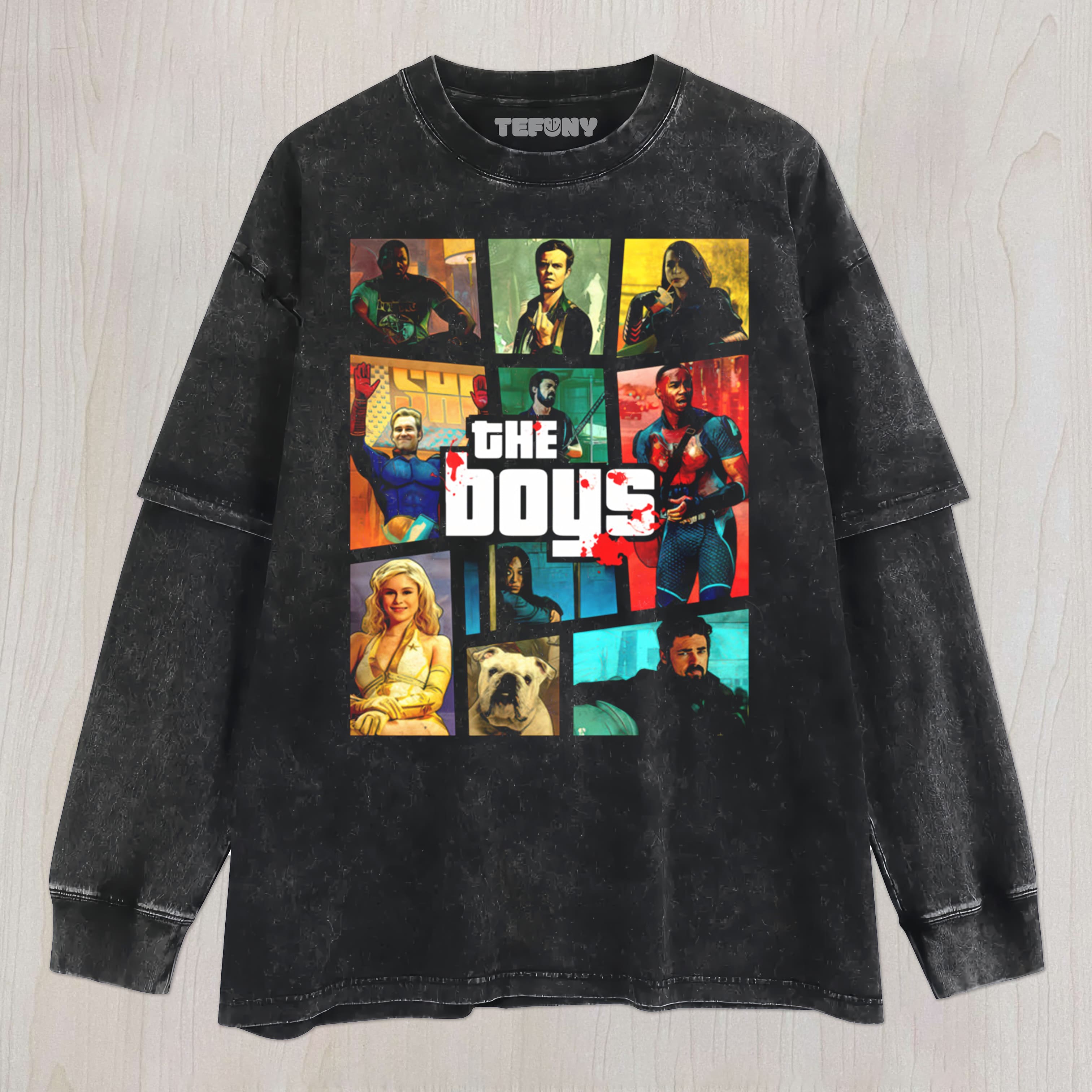 THE BOYS V7 UNISEX TEE, TANK TOP, LAYERED LS, SWEATSHIRT & HOODIE