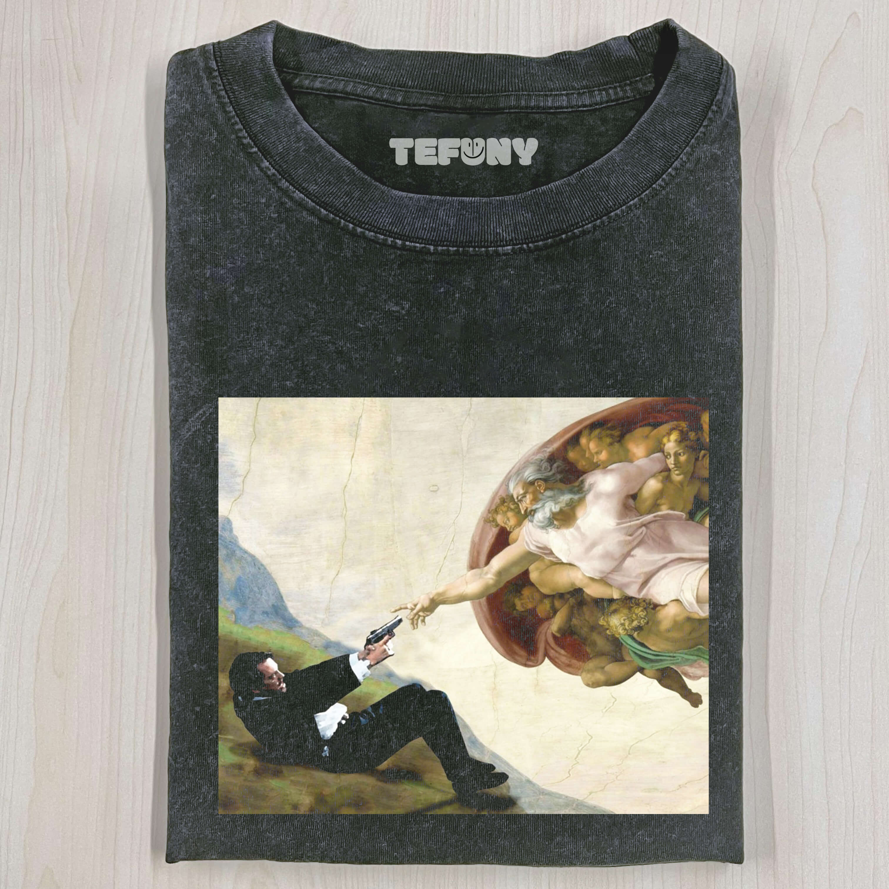 THE_CREATION_OF_ADAM_&_RESERVOIR_DOGS_T-SHIRT