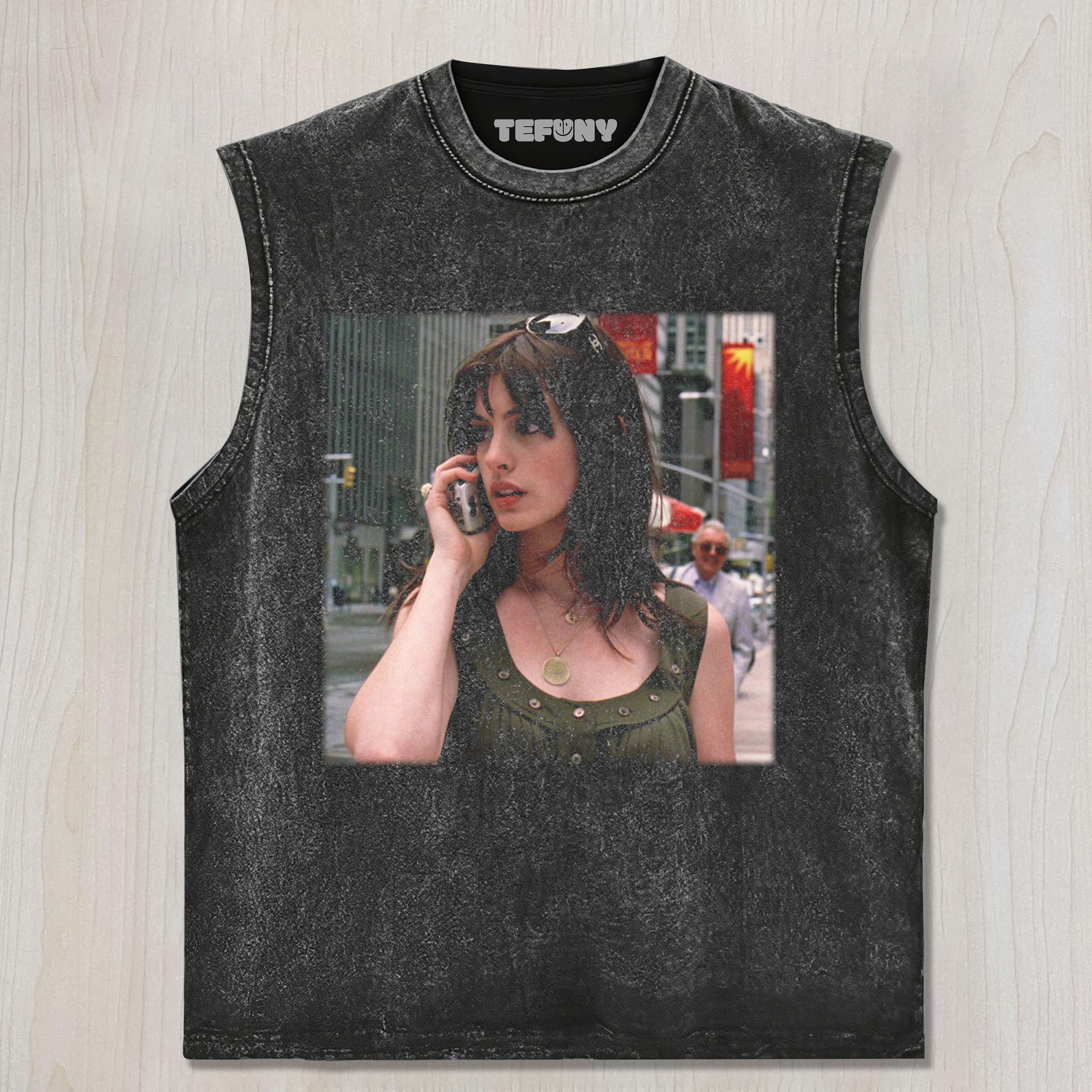 THE DEVIL WEARS PRADA ANNE HATHAWAY UNISEX TEE, TANK TOP, LAYERED LS, SWEATSHIRT & HOODIE