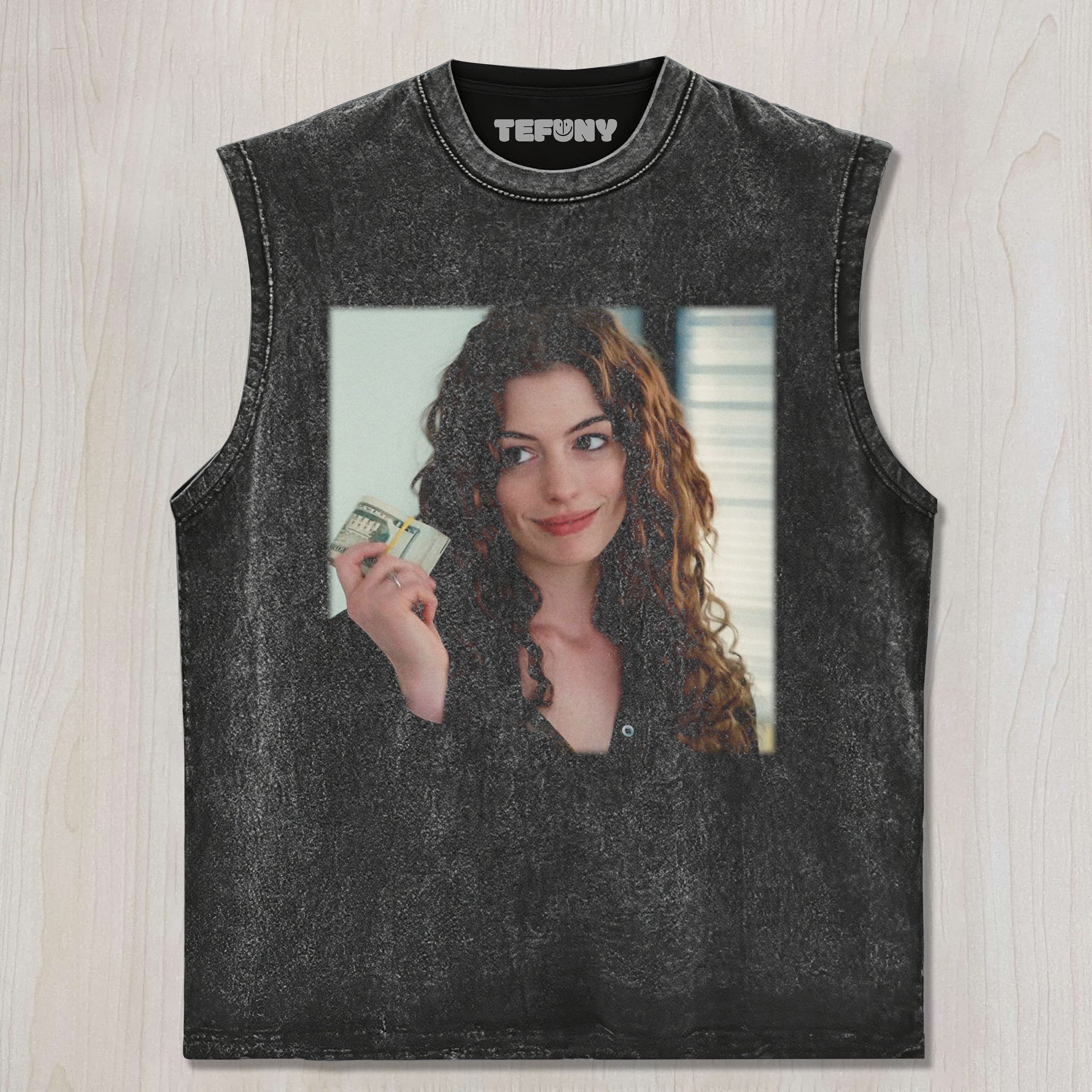 THE DEVIL WEARS PRADA ANNE HATHAWAY V2 UNISEX TEE, TANK TOP, LAYERED LS, SWEATSHIRT & HOODIE