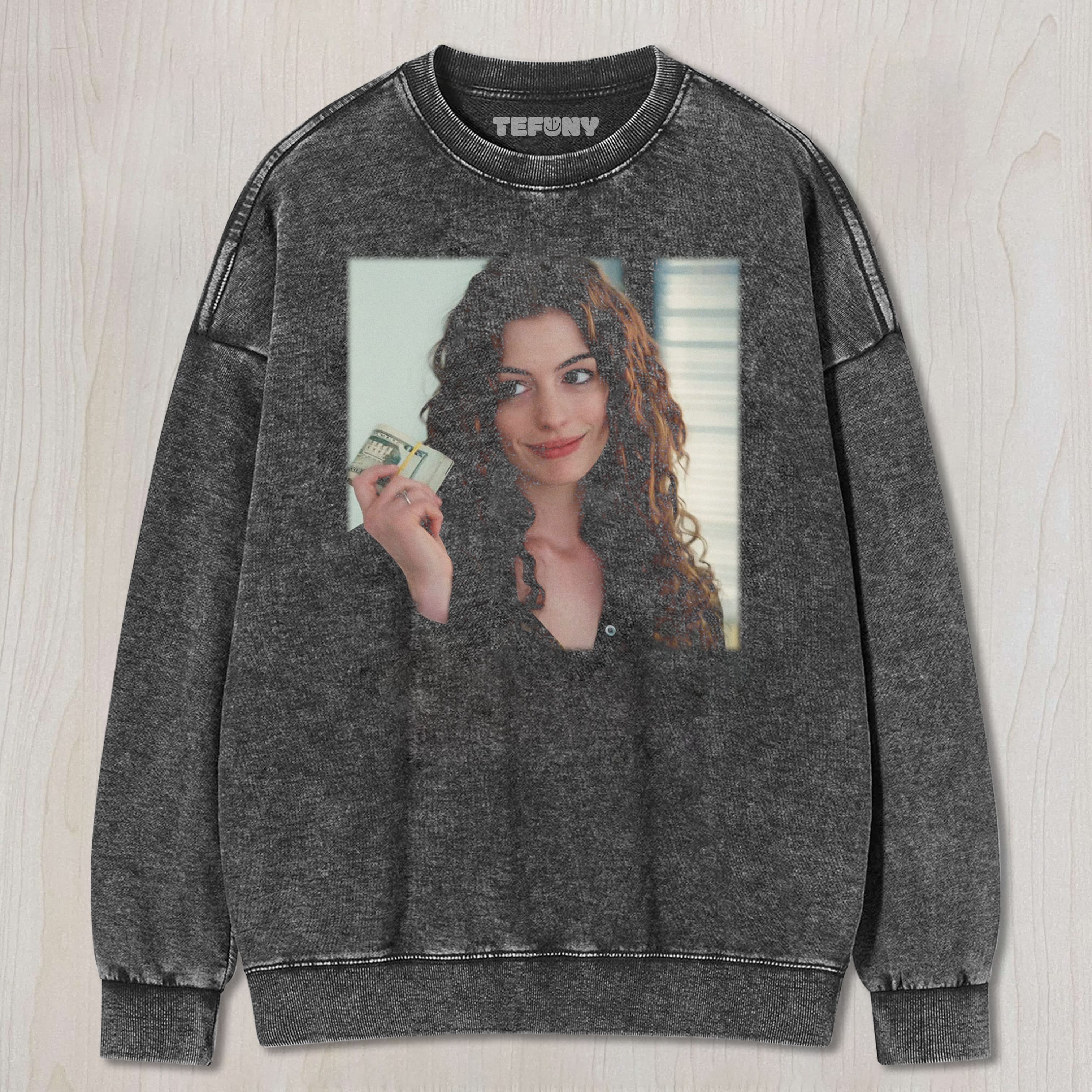 THE DEVIL WEARS PRADA ANNE HATHAWAY V2 UNISEX TEE, TANK TOP, LAYERED LS, SWEATSHIRT & HOODIE