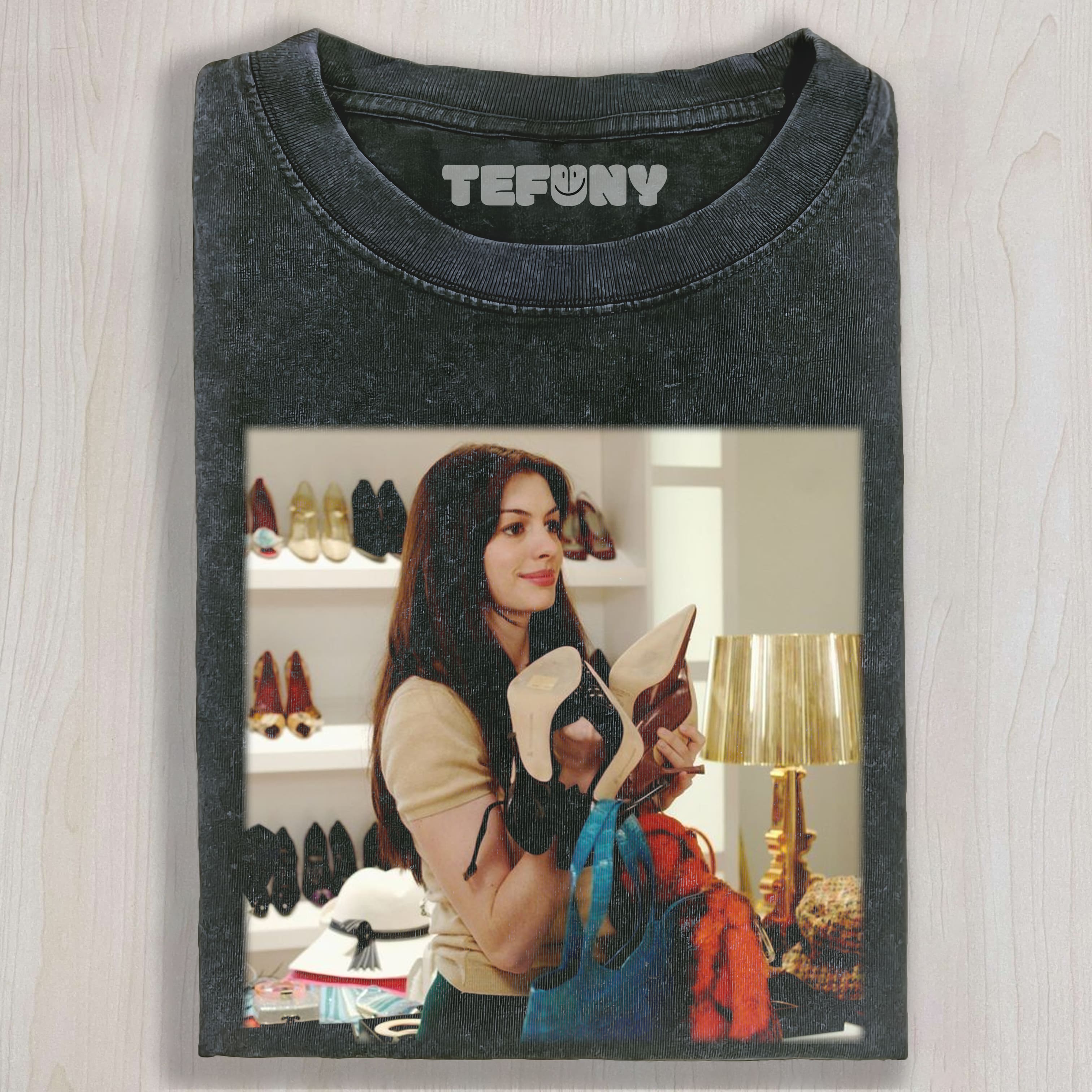 THE DEVIL WEARS PRADA ANNE HATHAWAY V4 UNISEX TEE, TANK TOP, LAYERED LS, SWEATSHIRT & HOODIE
