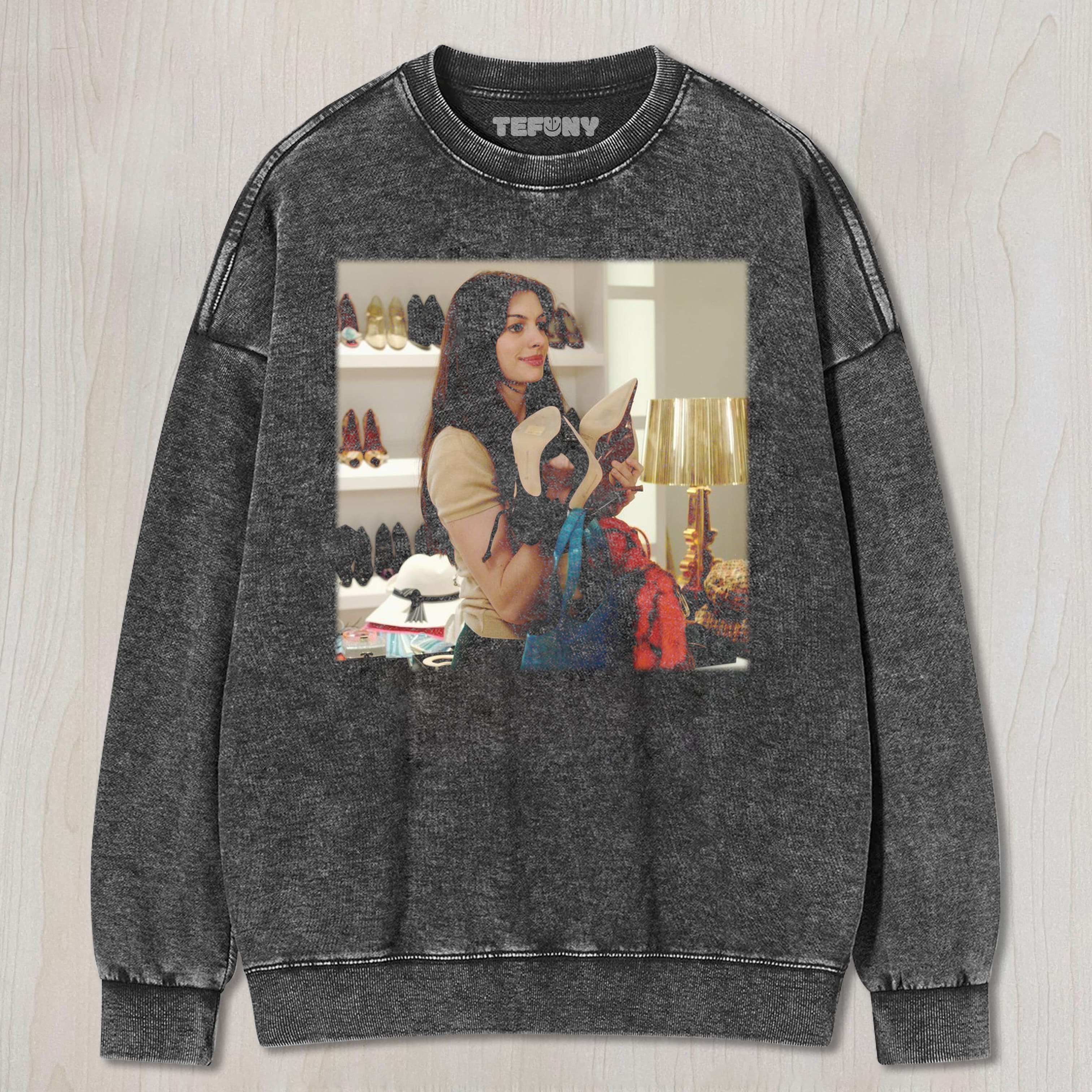 THE DEVIL WEARS PRADA ANNE HATHAWAY V4 UNISEX TEE, TANK TOP, LAYERED LS, SWEATSHIRT & HOODIE