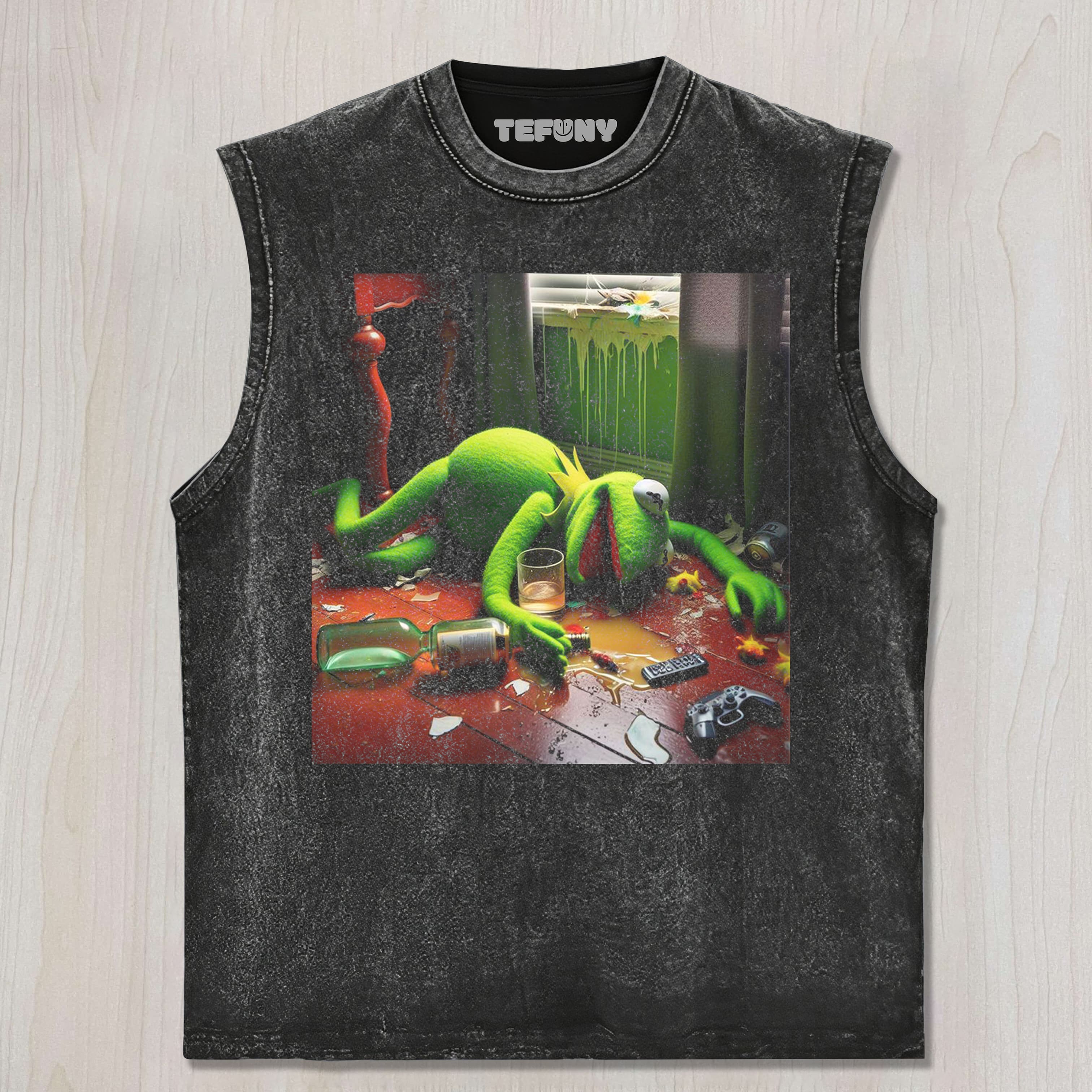 THE DRUNKEN FROG UNISEX TEE, TANK TOP, LAYERED LS, SWEATSHIRT & HOODIE