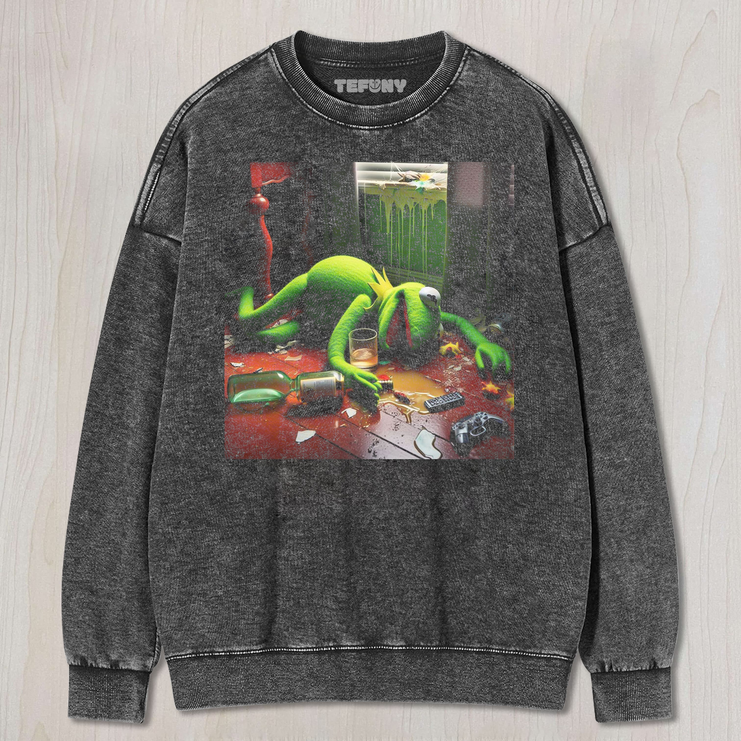 THE DRUNKEN FROG UNISEX TEE, TANK TOP, LAYERED LS, SWEATSHIRT & HOODIE