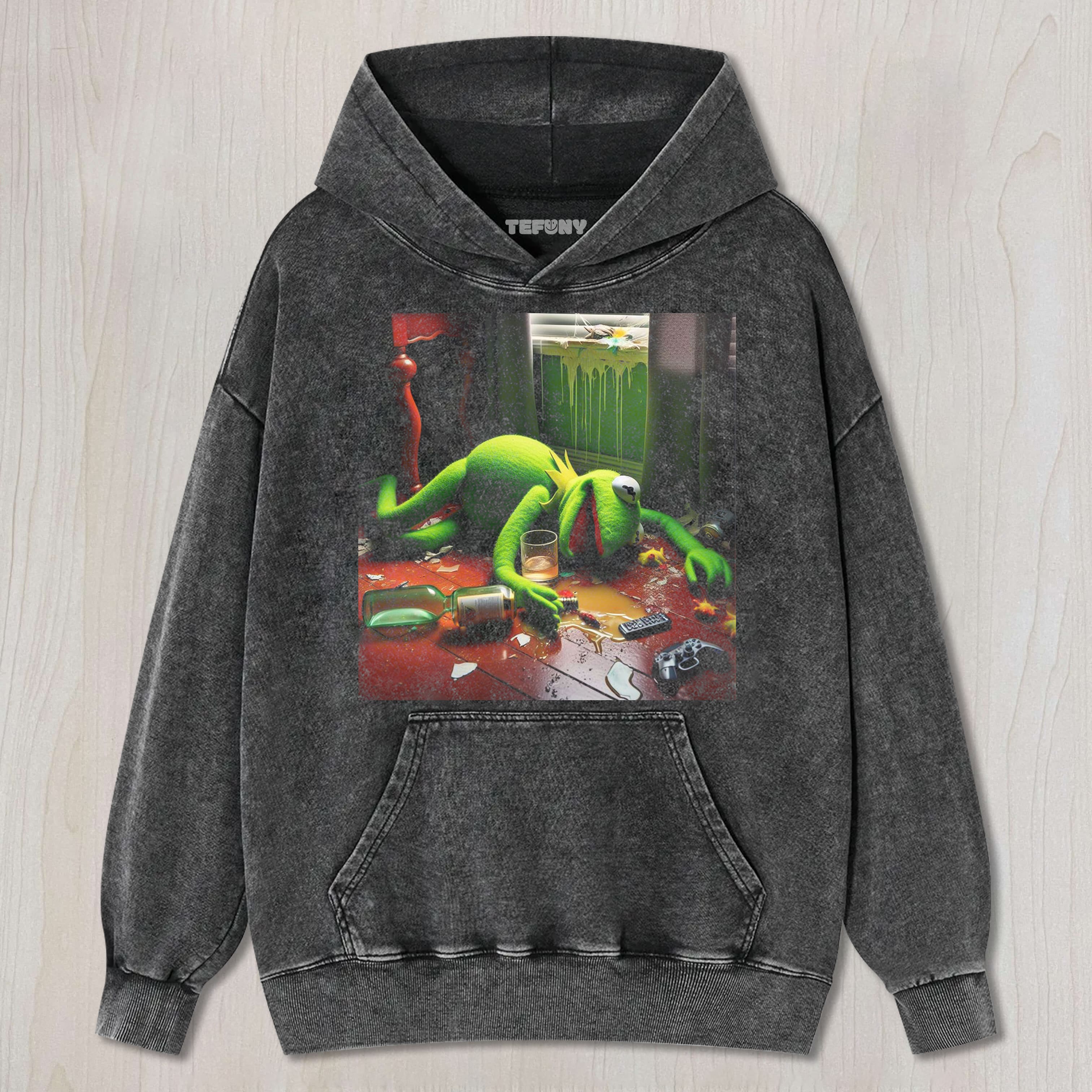 THE DRUNKEN FROG UNISEX TEE, TANK TOP, LAYERED LS, SWEATSHIRT & HOODIE