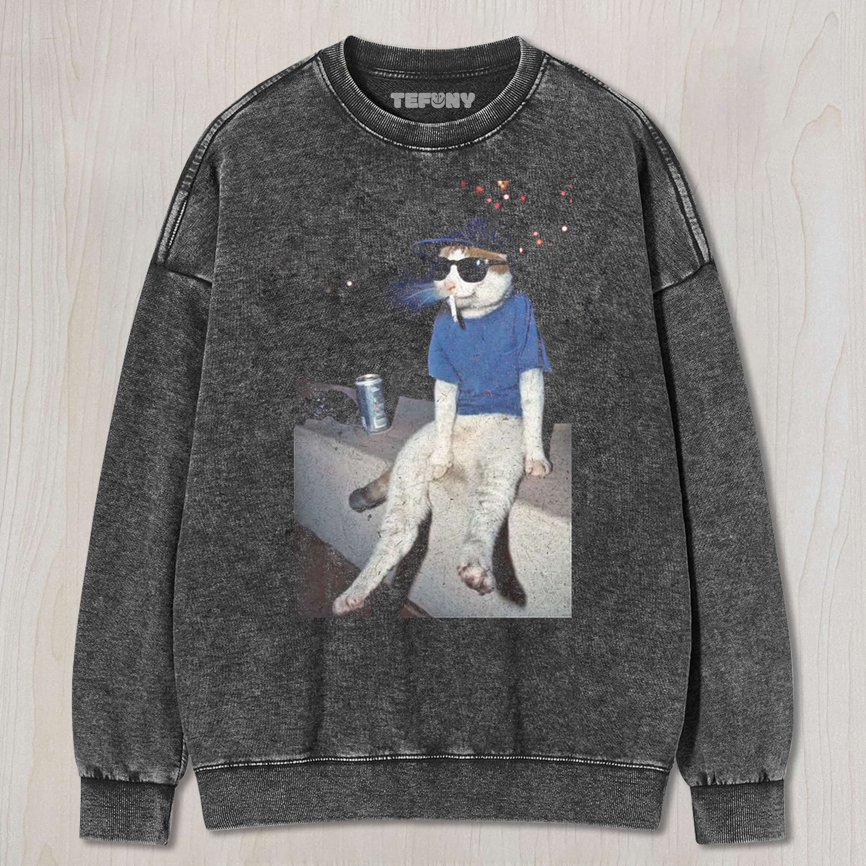 THE DRUNK COOL CAT TEE & SWEAT & HOOD