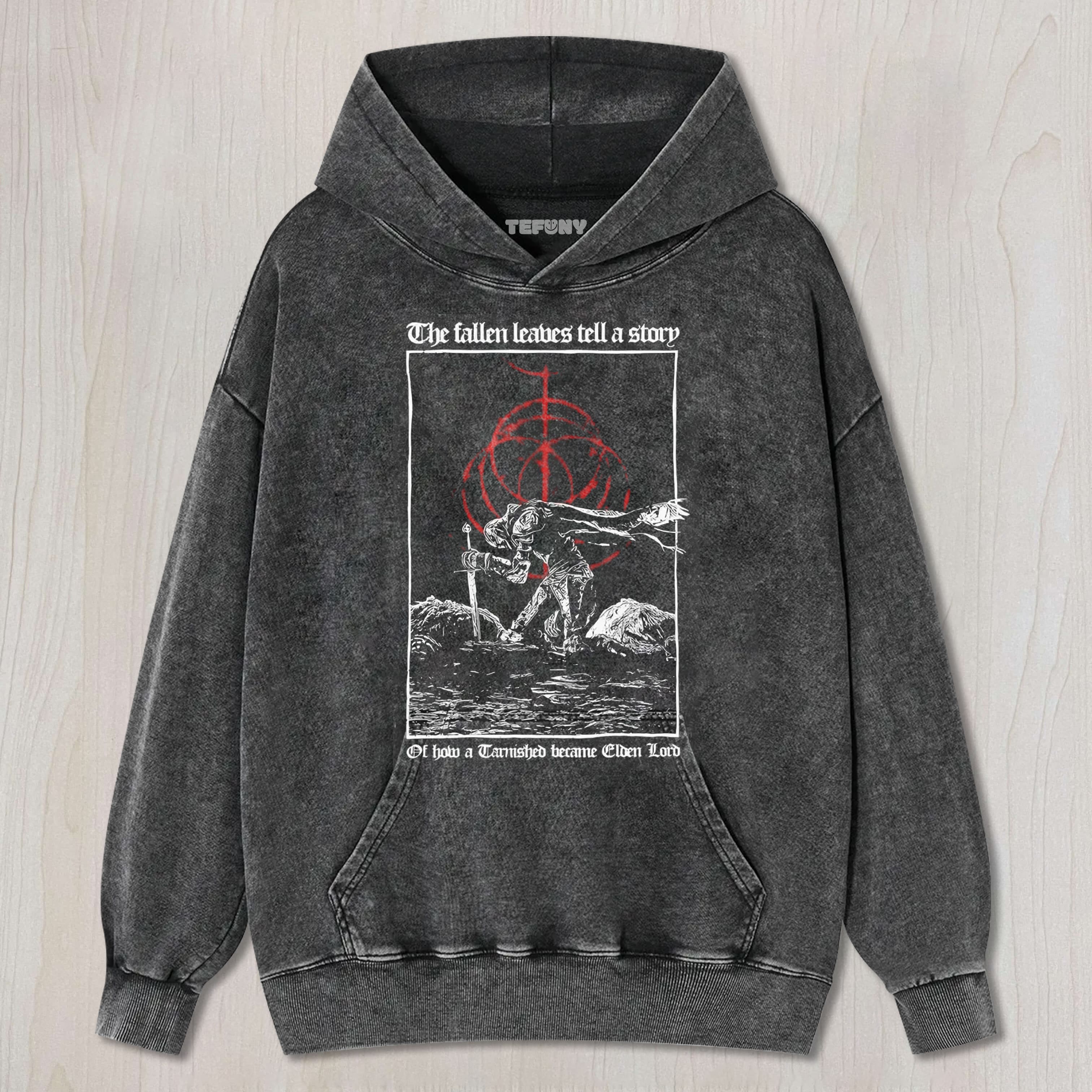 THE FALLEN LEAVES TELL A STORY UNISEX TEE, TANK TOP, LAYERED LS, SWEATSHIRT & HOODIE