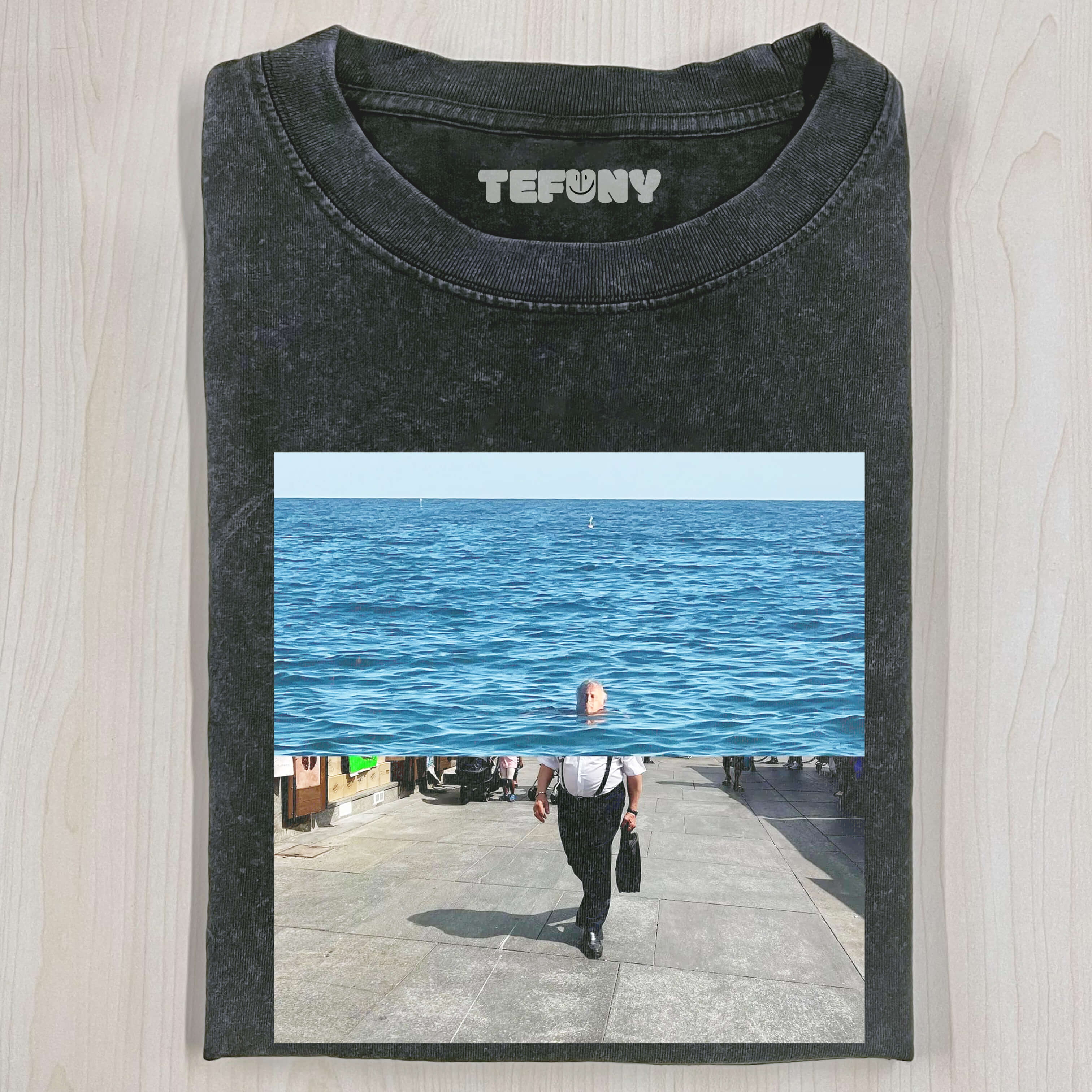 THE HEAD IS SWIMMING AND THE LEGS ARE WALKING T-SHIRT