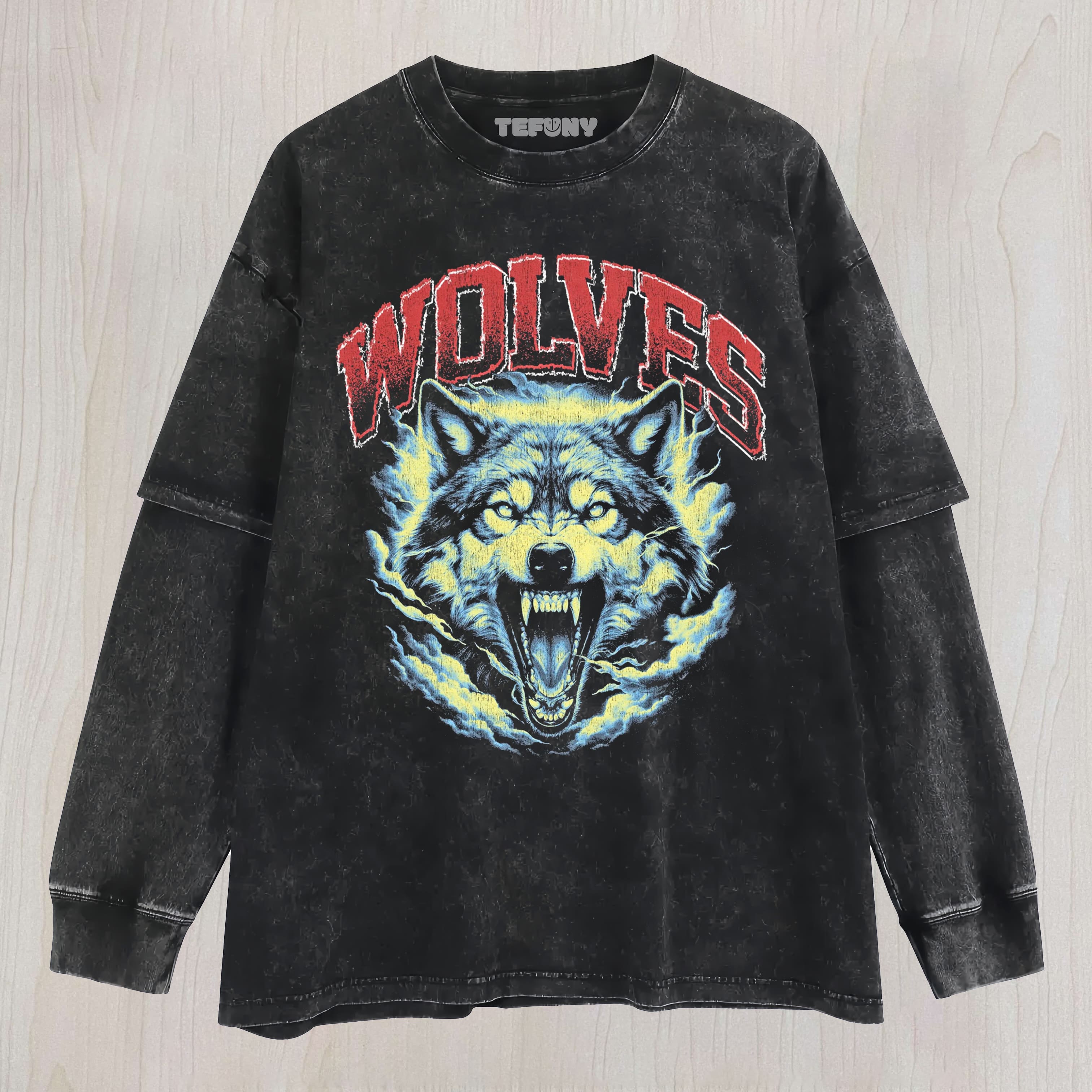 THE HOWL OF THE WOLF UNISEX TEE, TANK TOP, LAYERED LS, SWEATSHIRT & HOODIE