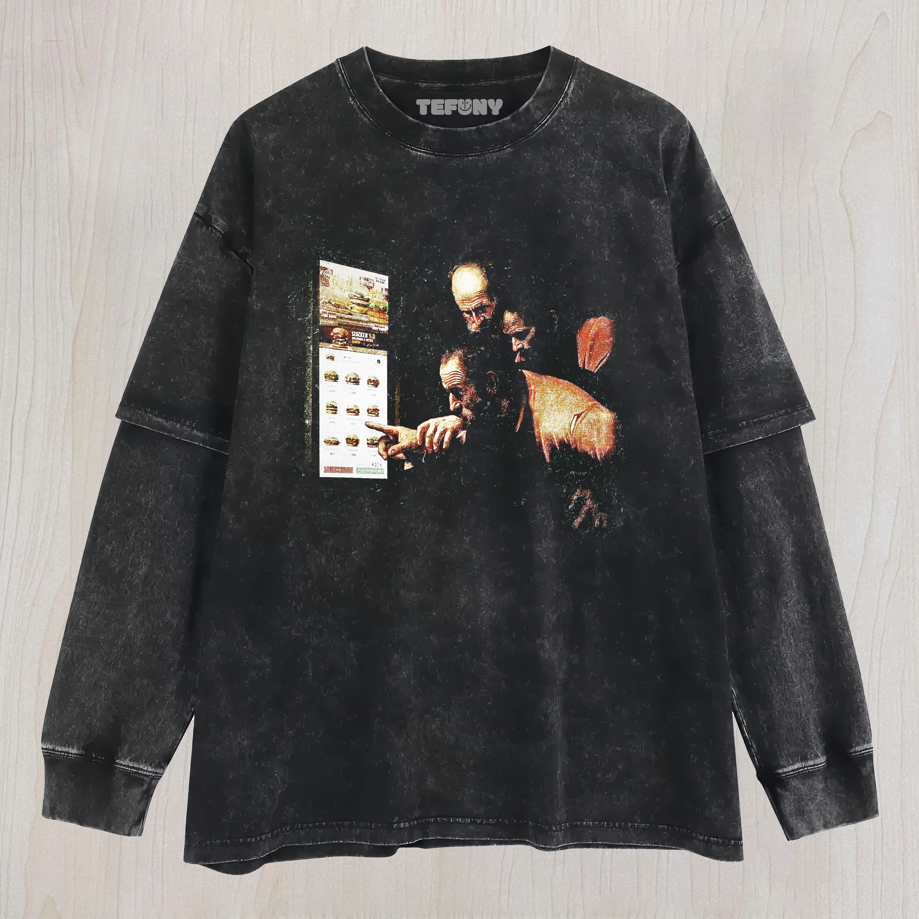 THE INCREDULITY OF SAINT THOMAS LAYERED LONG SLEEVE