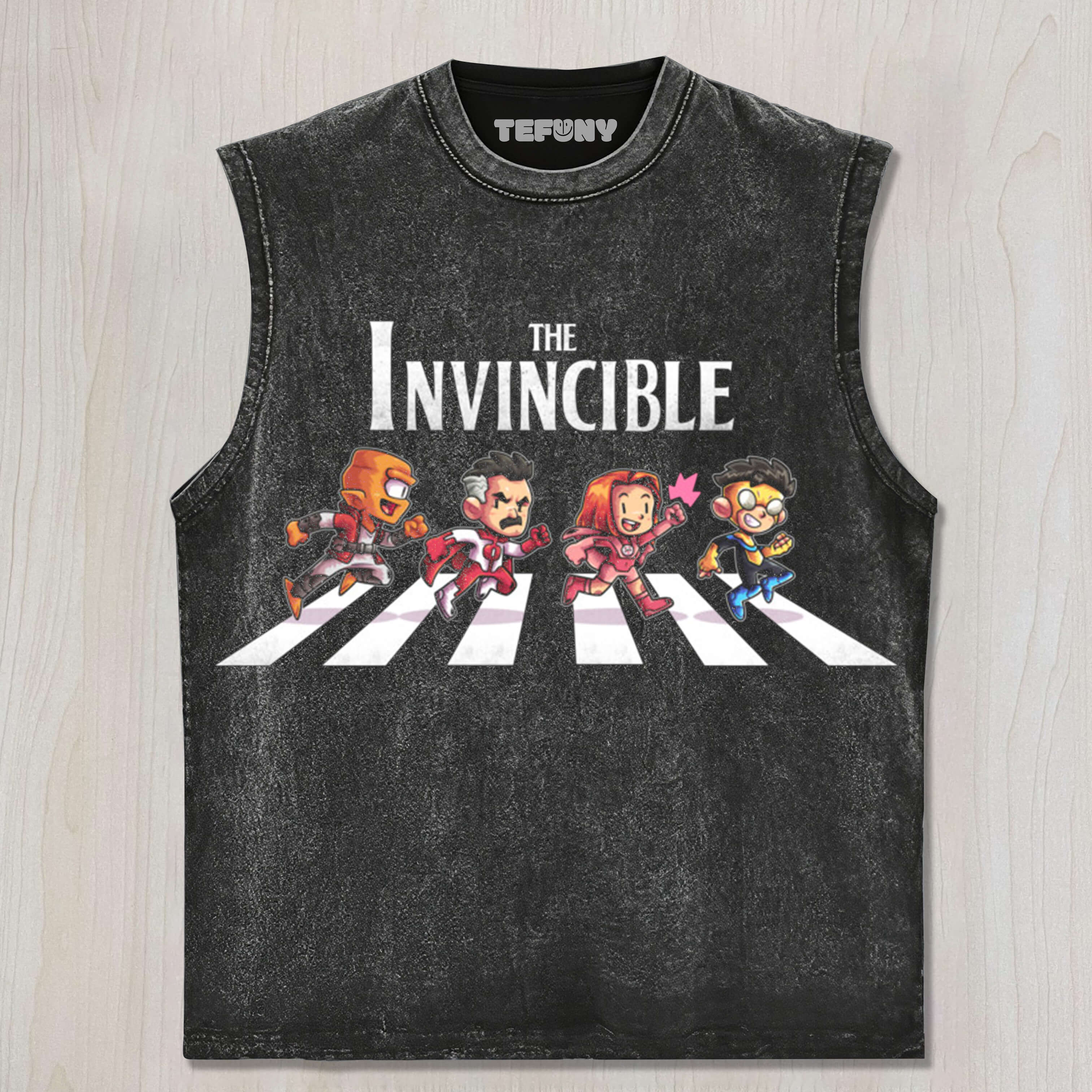 THE INVINCIBLE UNISEX TEE, TANK TOP, LAYERED LS, SWEATSHIRT & HOODIE
