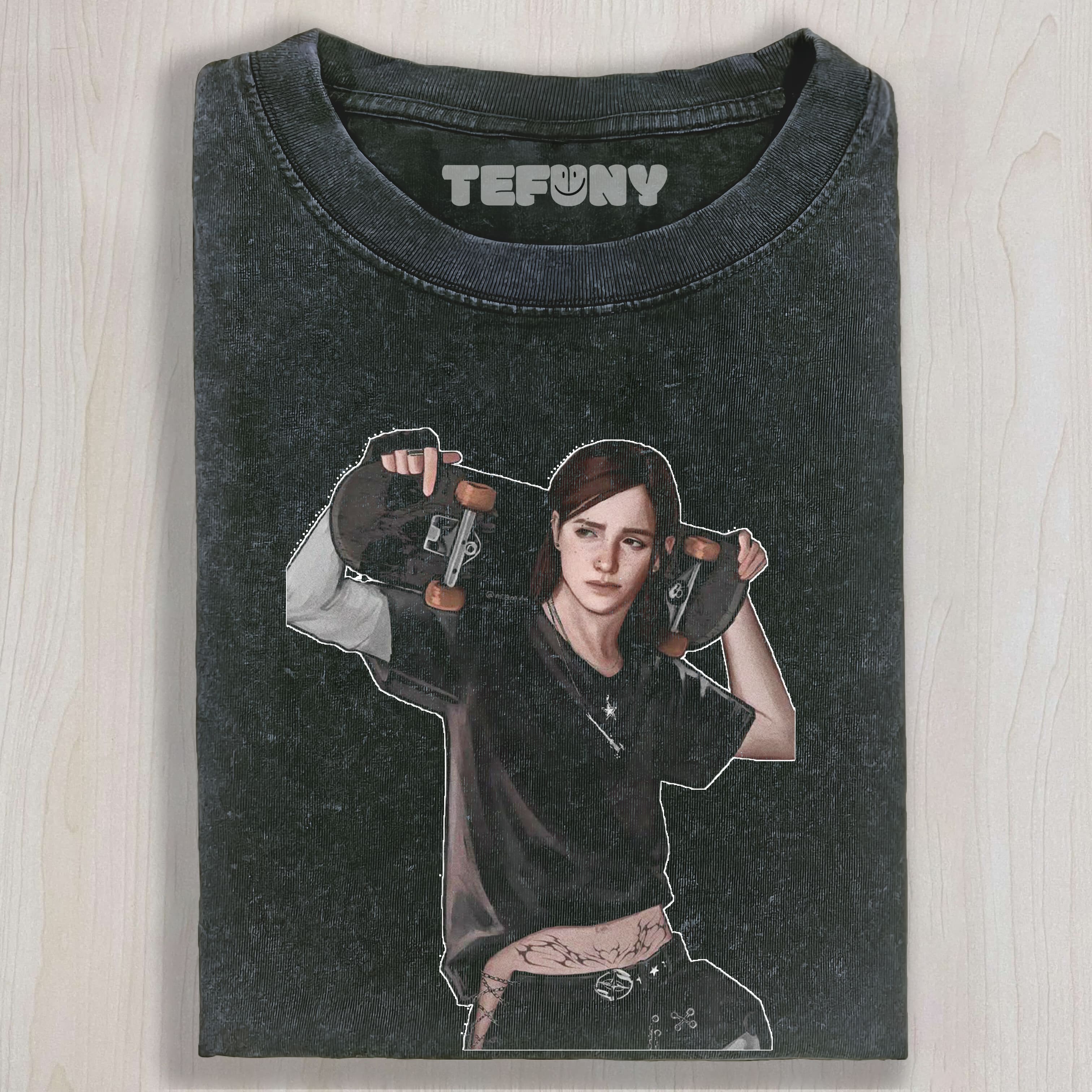 THE LAST OF US ELLIE UNISEX TEE, TANK TOP, LAYERED LS, SWEATSHIRT & HOODIE