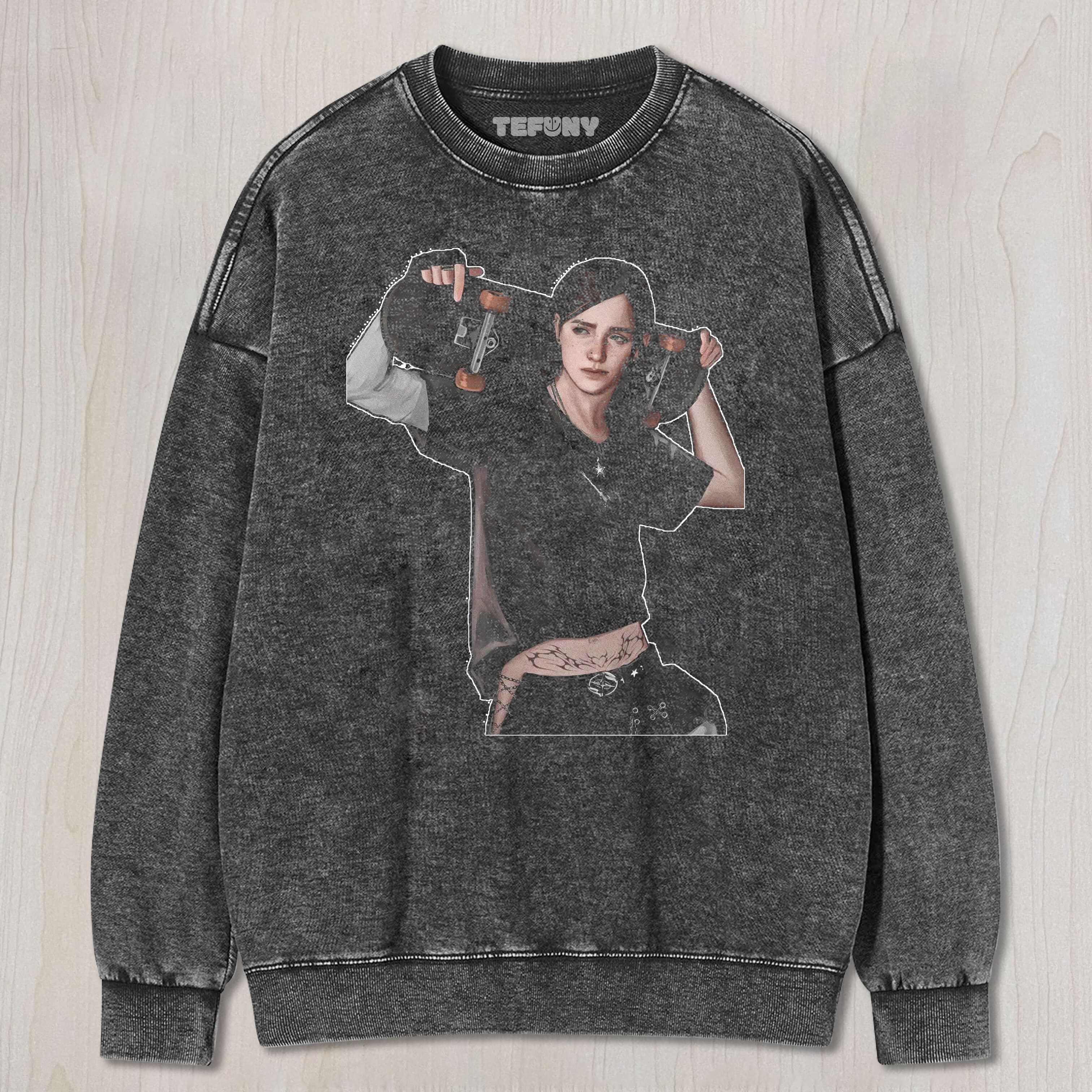 THE LAST OF US ELLIE UNISEX TEE, TANK TOP, LAYERED LS, SWEATSHIRT & HOODIE
