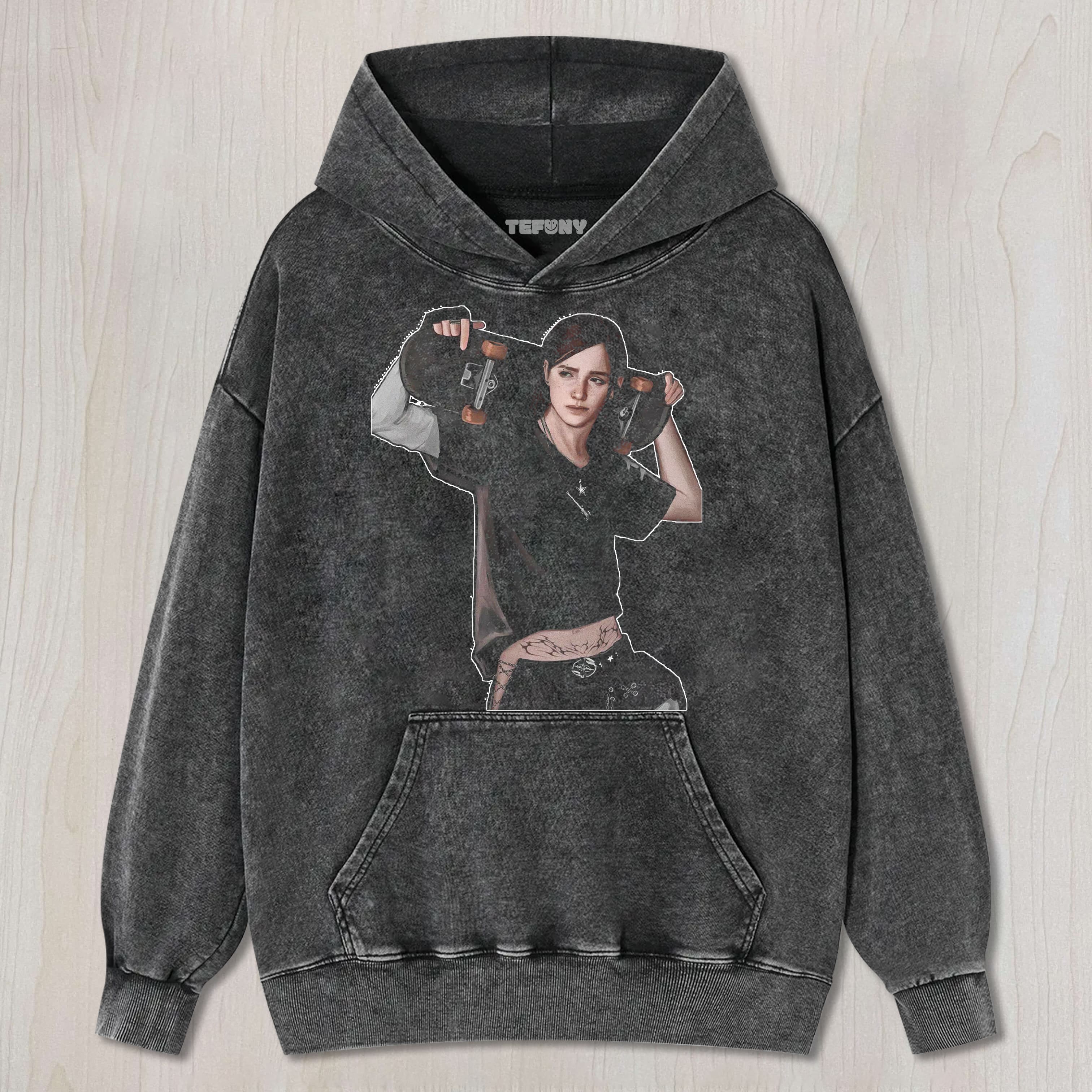 THE LAST OF US ELLIE UNISEX TEE, TANK TOP, LAYERED LS, SWEATSHIRT & HOODIE