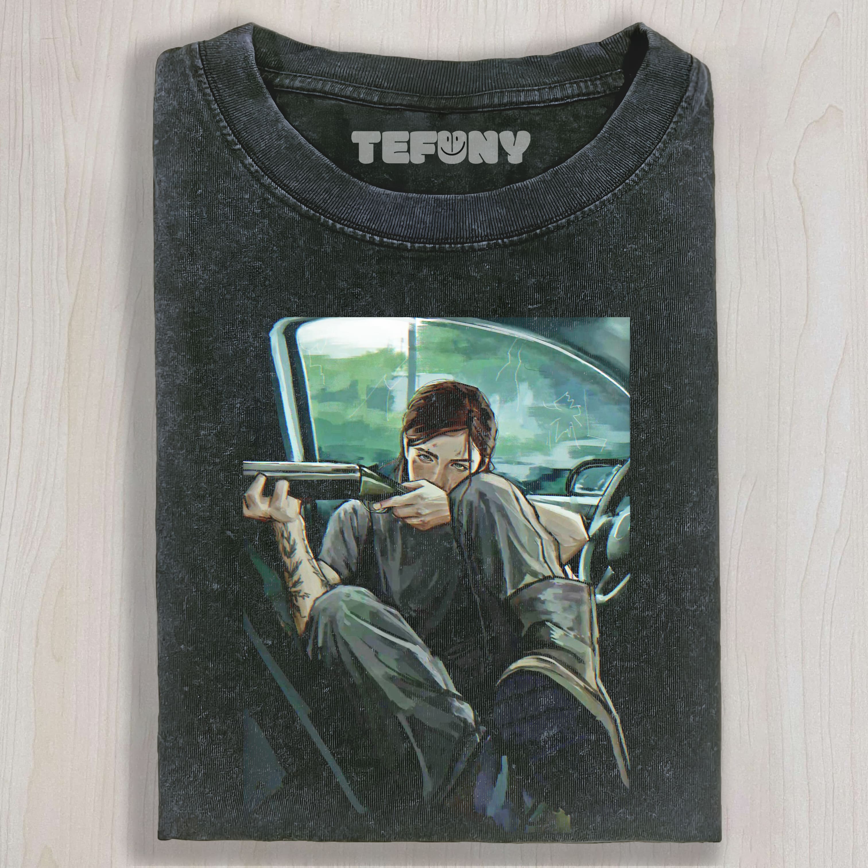THE LAST OF US ELLIE V10 UNISEX TEE, TANK TOP, LAYERED LS, SWEATSHIRT & HOODIE