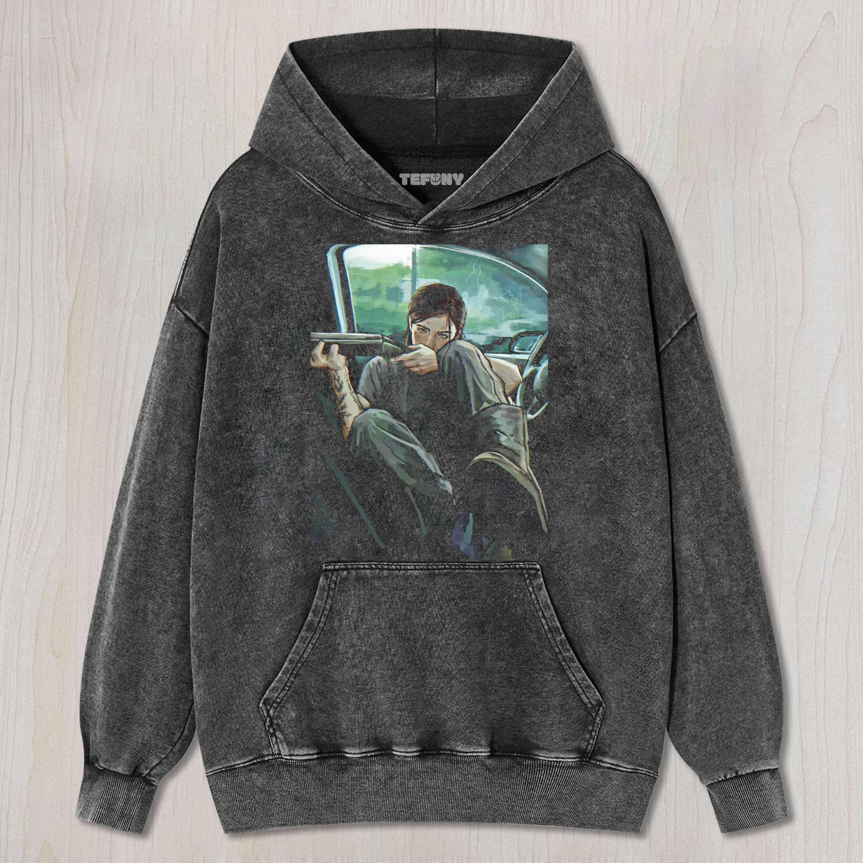 THE LAST OF US ELLIE V10 UNISEX TEE, TANK TOP, LAYERED LS, SWEATSHIRT & HOODIE