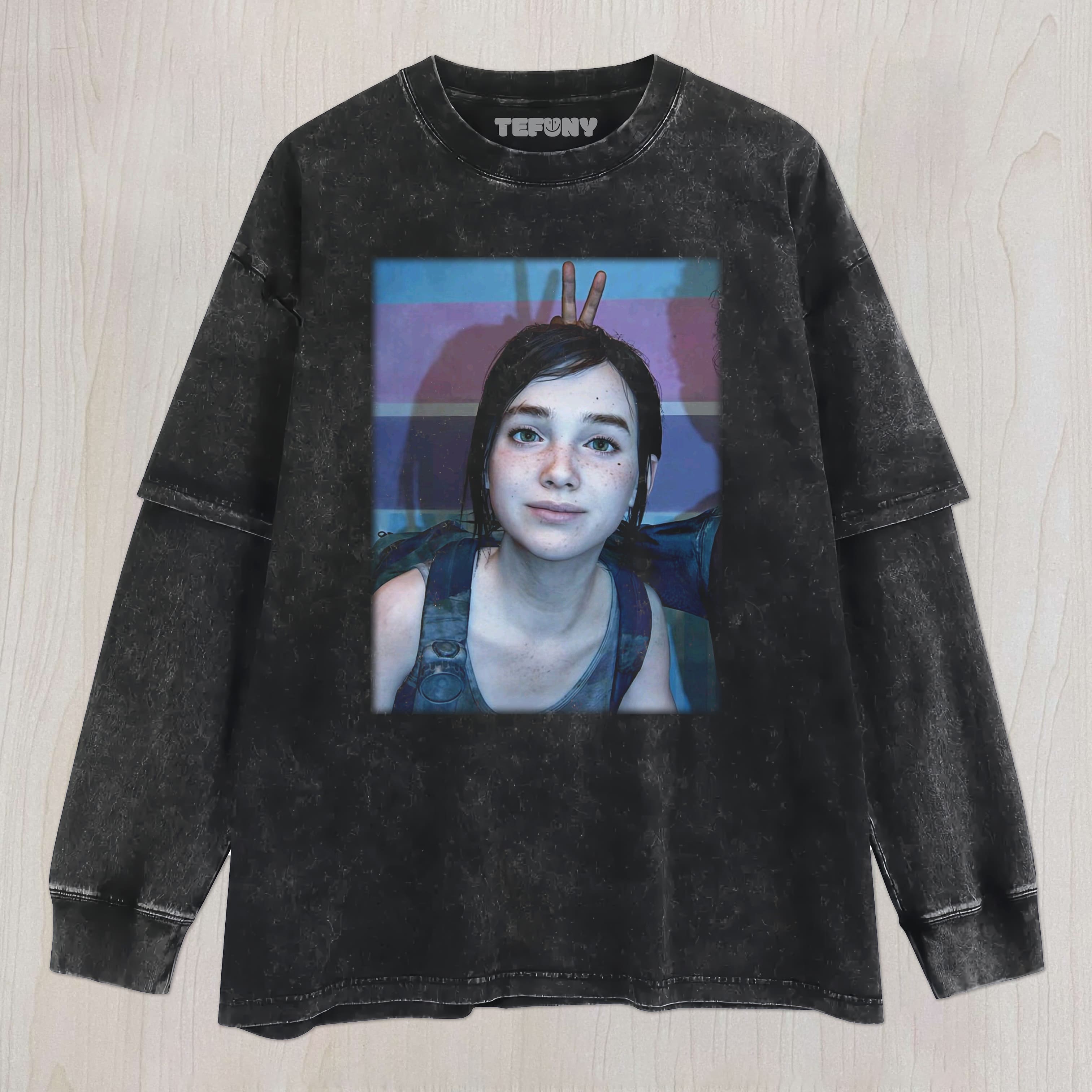 THE LAST OF US ELLIE V1 UNISEX TEE, TANK TOP, LAYERED LS, SWEATSHIRT & HOODIE