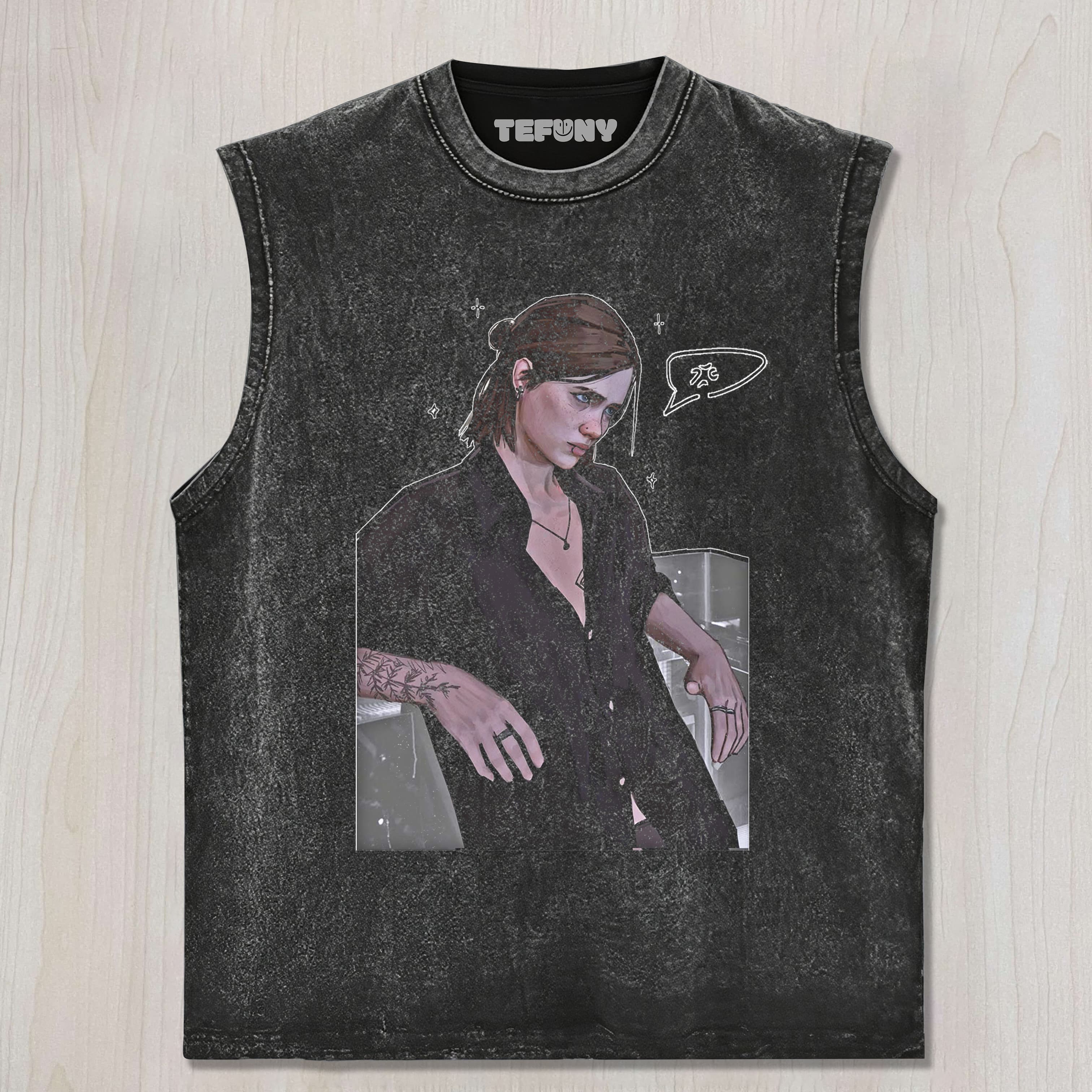 THE LAST OF US ELLIE V2 UNISEX TEE, TANK TOP, LAYERED LS, SWEATSHIRT & HOODIE