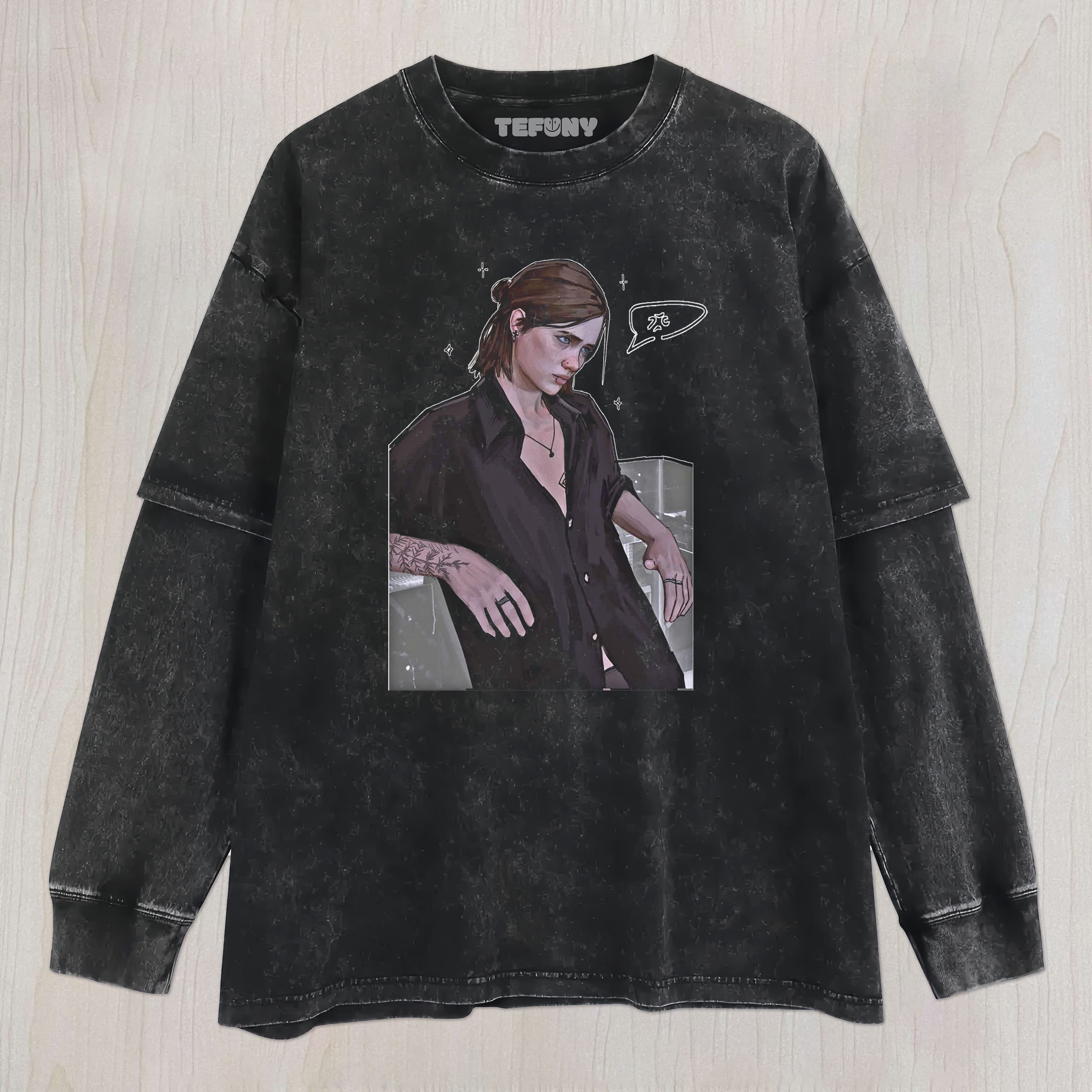 THE LAST OF US ELLIE V2 UNISEX TEE, TANK TOP, LAYERED LS, SWEATSHIRT & HOODIE