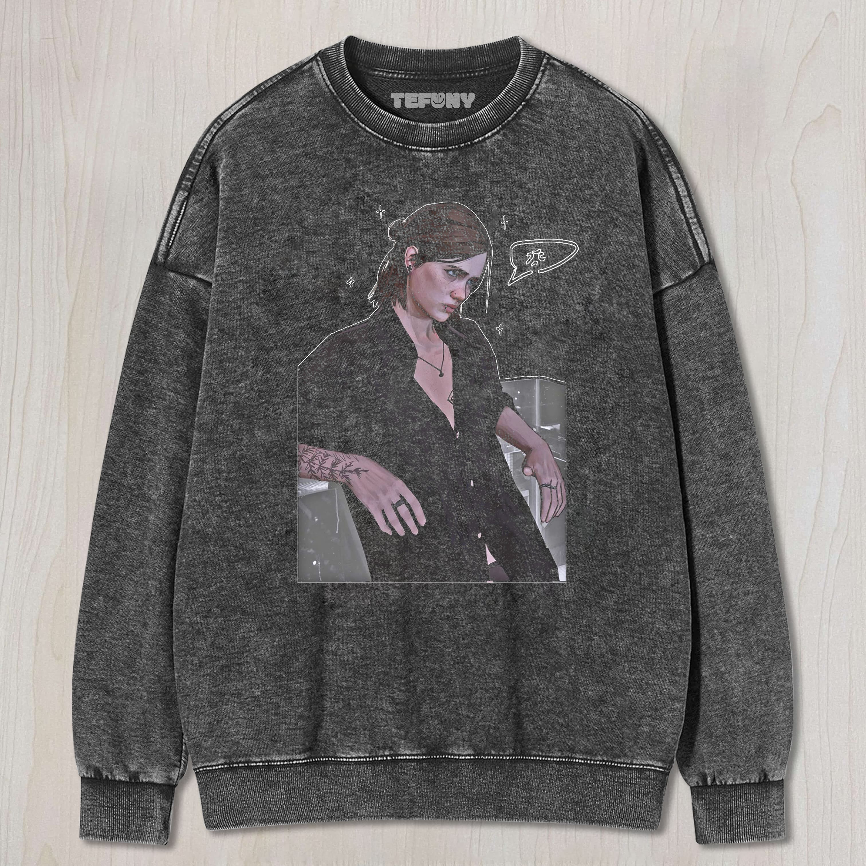 THE LAST OF US ELLIE V2 UNISEX TEE, TANK TOP, LAYERED LS, SWEATSHIRT & HOODIE