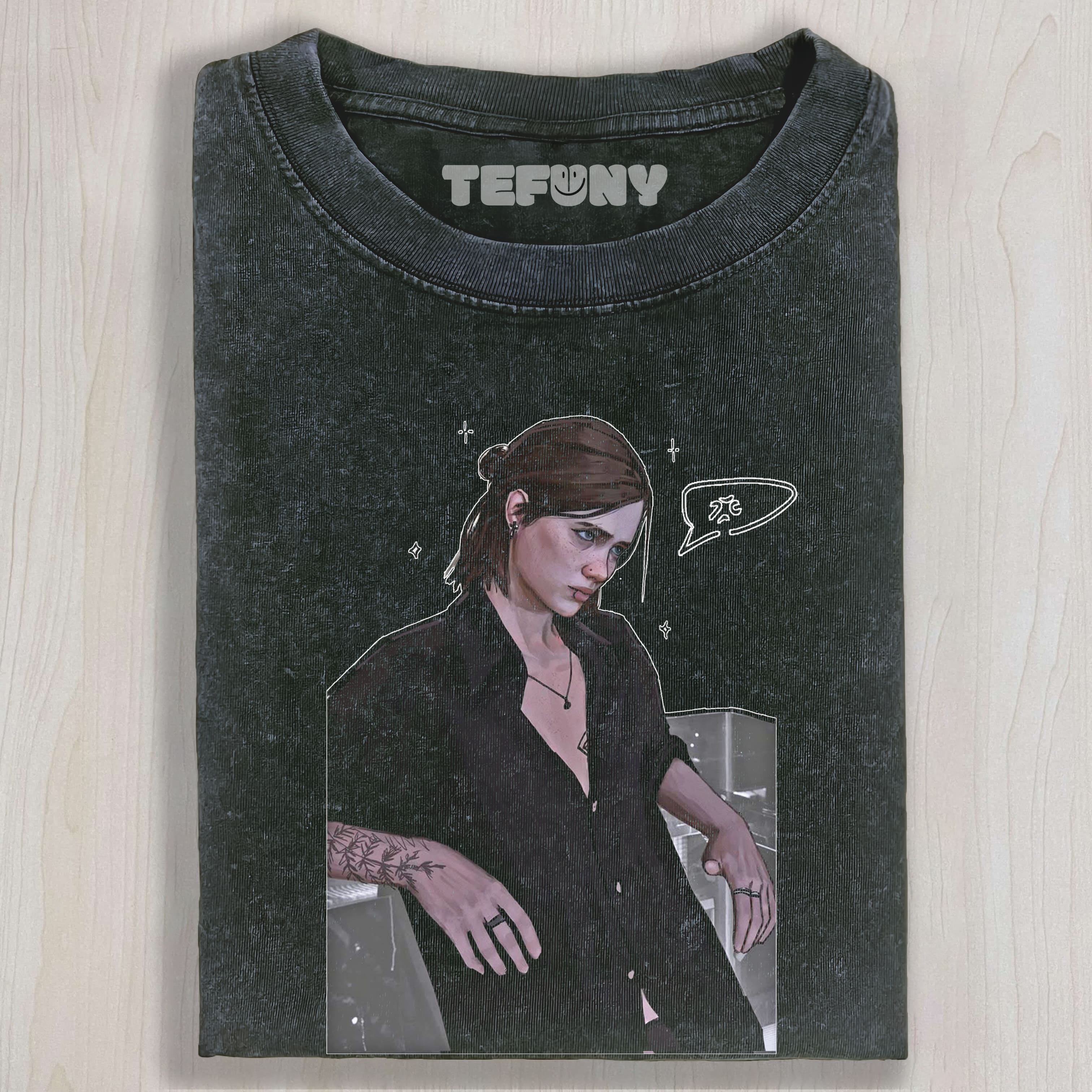 THE LAST OF US ELLIE V2 UNISEX TEE, TANK TOP, LAYERED LS, SWEATSHIRT & HOODIE