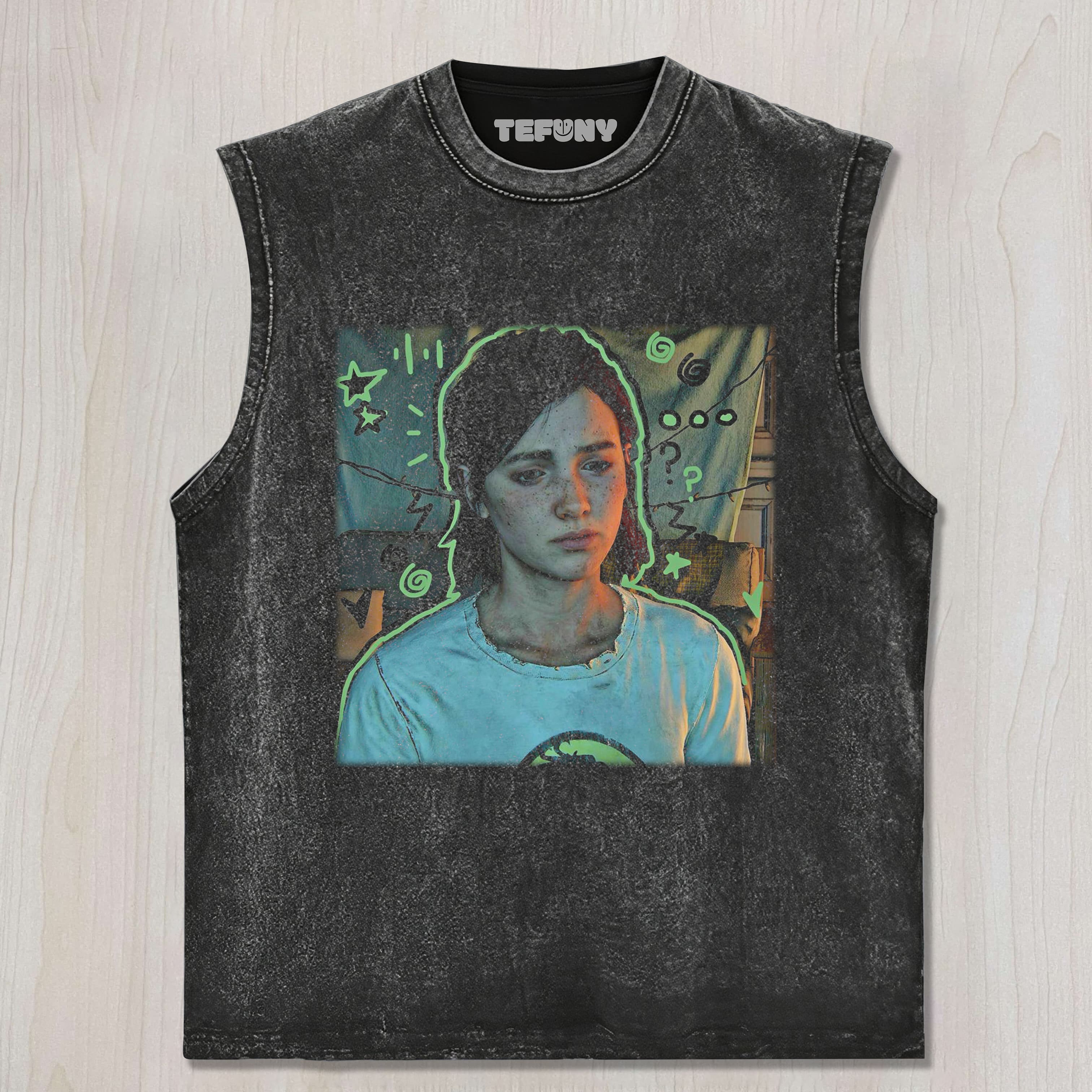 THE LAST OF US ELLIE V4 UNISEX TEE, TANK TOP, LAYERED LS, SWEATSHIRT & HOODIE